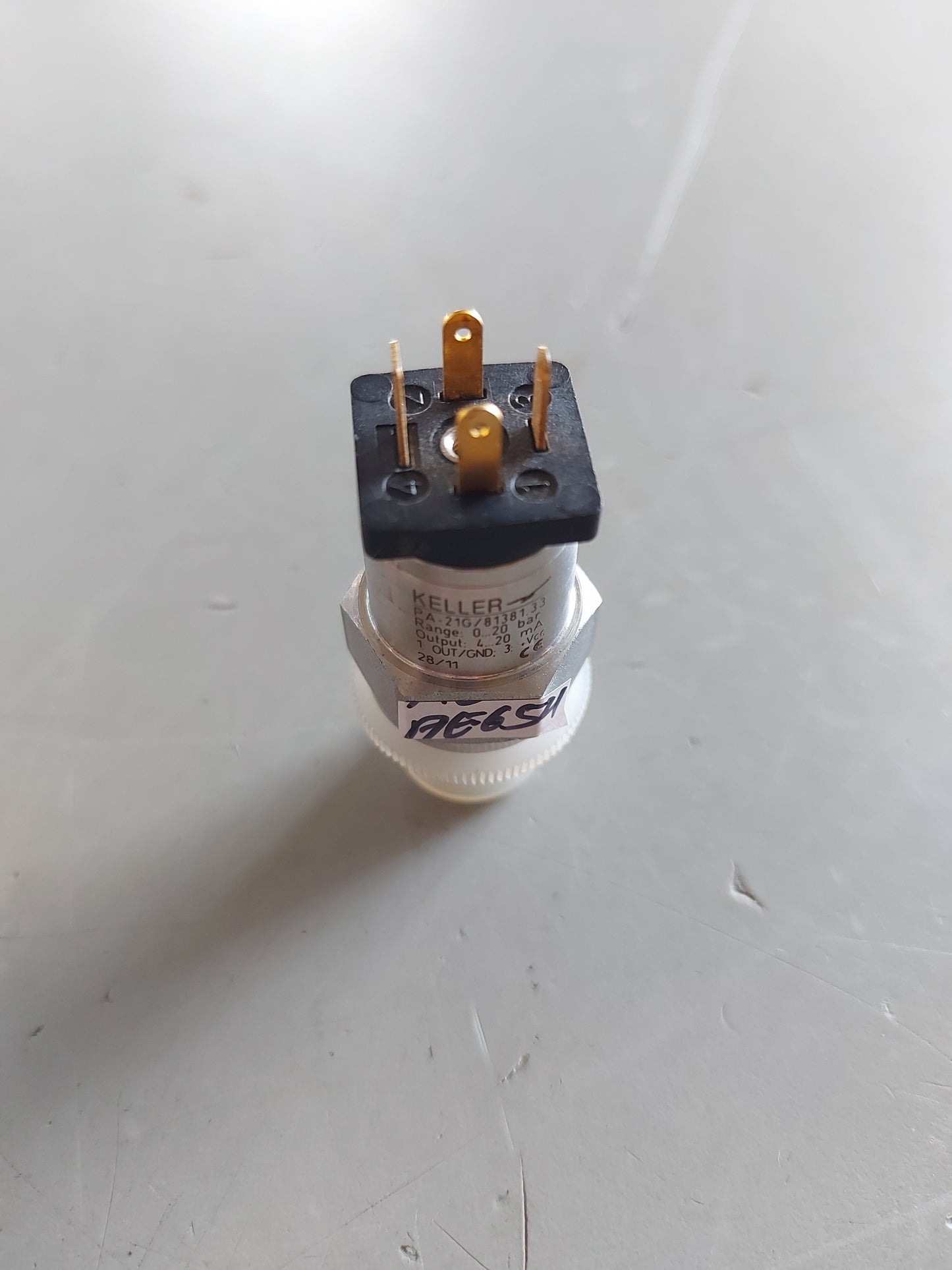KELLER PA-21G/81381.33 0-20 BAR PRESSURE TRANSMITTER
