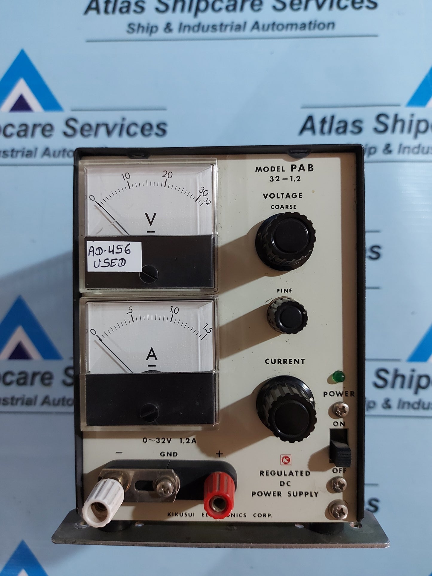 KIKUSUI ELECTRONICS PAB 32-1.2 REGULATED DC POWER SUPPLY