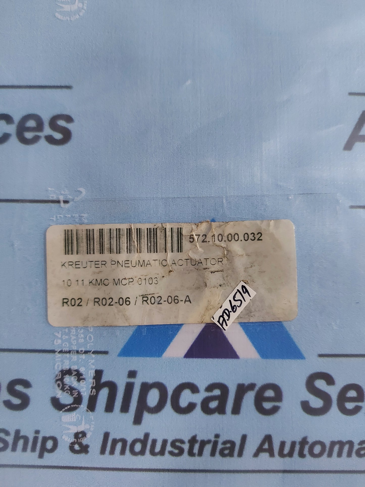 KMC CONTROLS MCP-0103 PNEUMATIC ACTUATORS