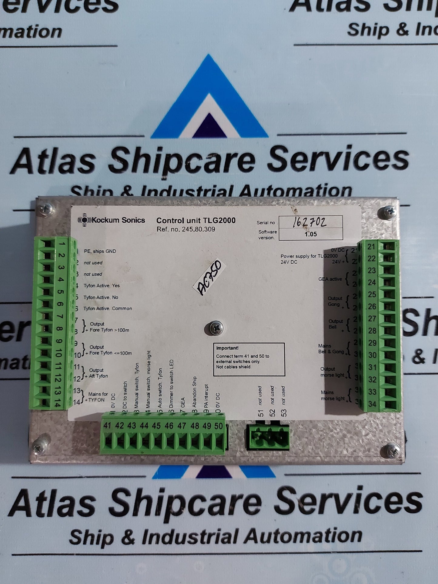 KOCKUM SONIC TLG2000 SIGNAL CONTROLLER