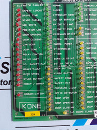 KONE 505433G01 REV.04 TMS600/DISPLAY PCB BOARD