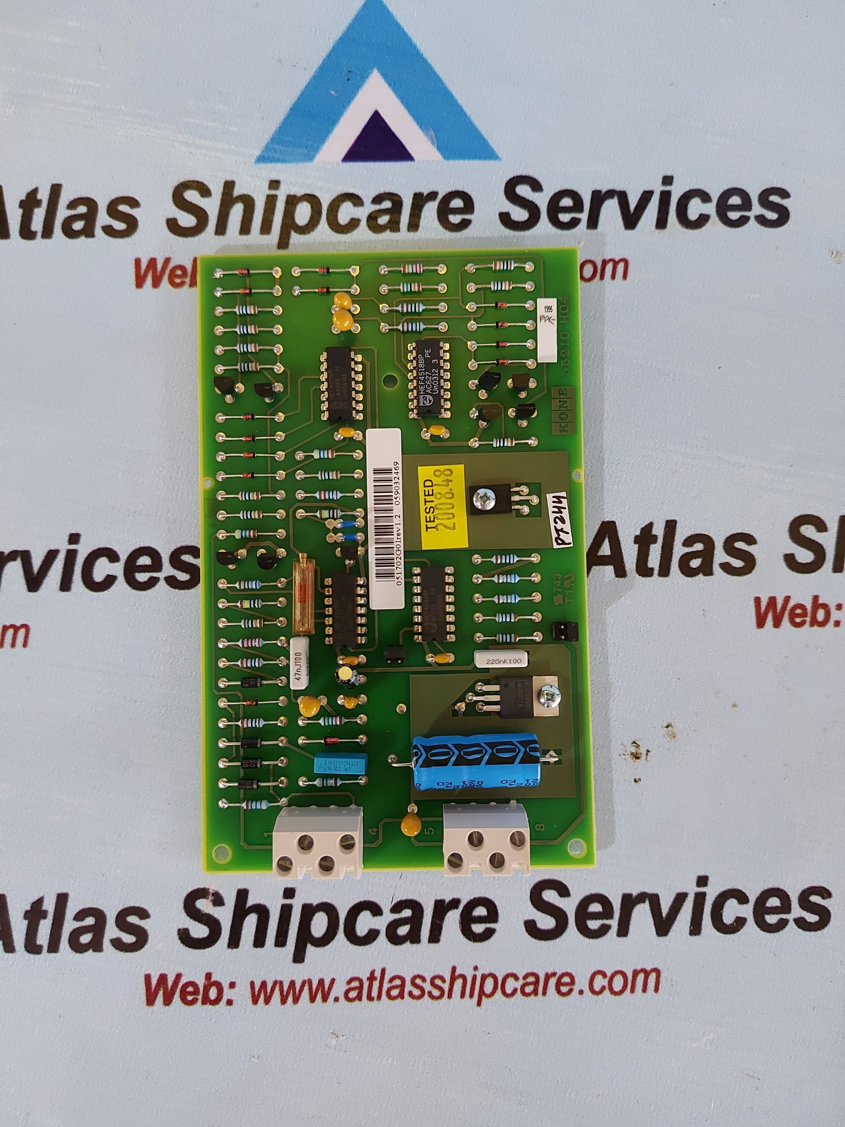 KONE 55210 H04 REV.1.2 PCB CARD 051702G01