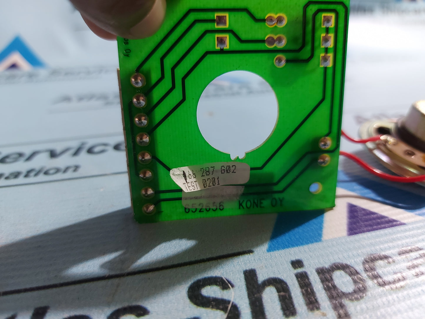 KONE 652656 PC BOARD