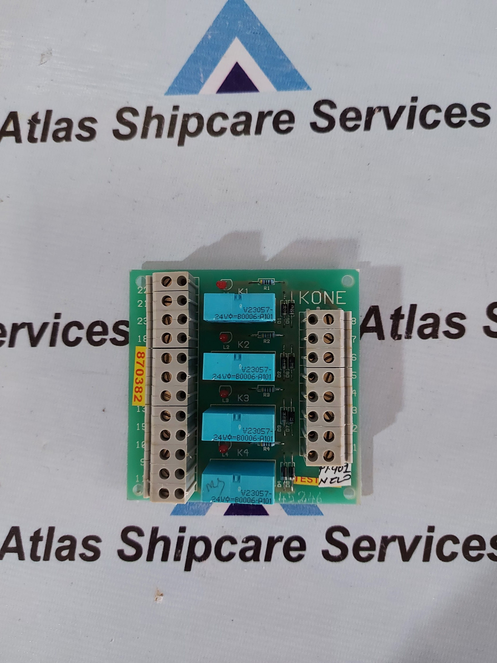 KONE 870340-00 DC 4 RELAY