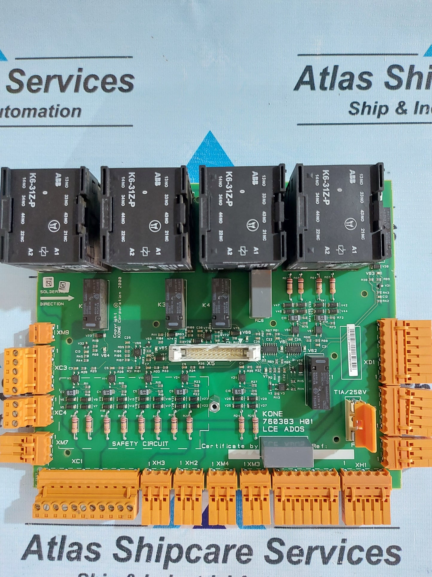 KONE ELEVATOR BOARD KM760380G01 760383 H01 LCE ADOS