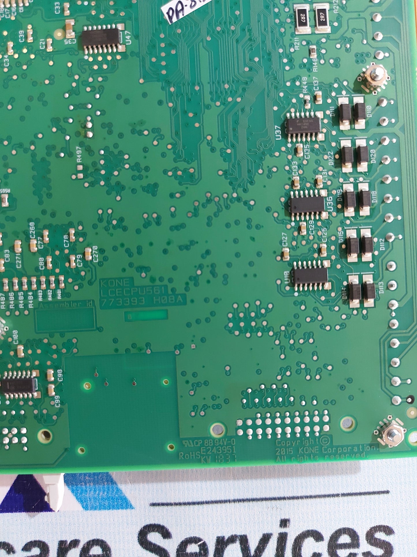 KONE ELEVATOR BOARD KM773390G04 773393 H08A LCECPU561