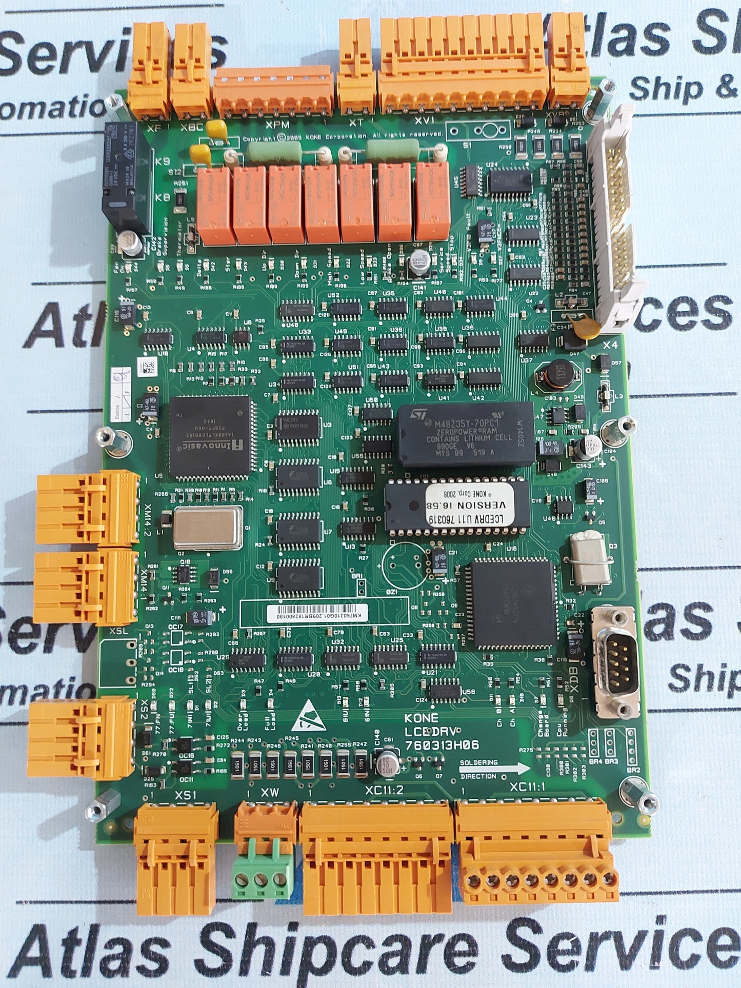 KONE ELEVATOR BOARD LCEDRV 760313H06 KM760310G01