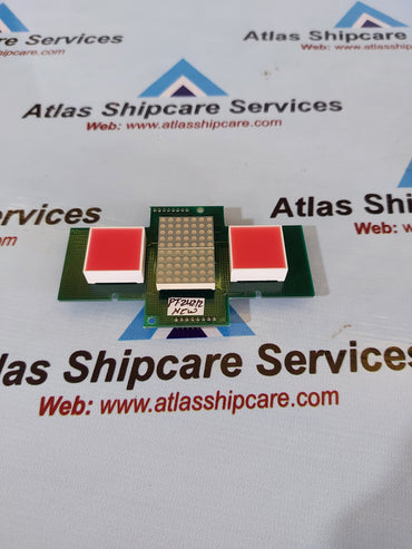 KONE KM736590G01 2-DIG 2XDOT MATRIX DISPLAY VERTICAL 736 590 G01