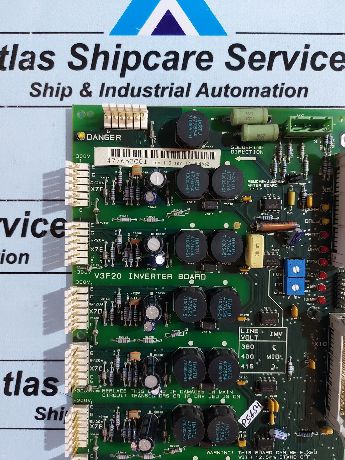 KONE V3F20 INVERTER BOARD 472782 H05