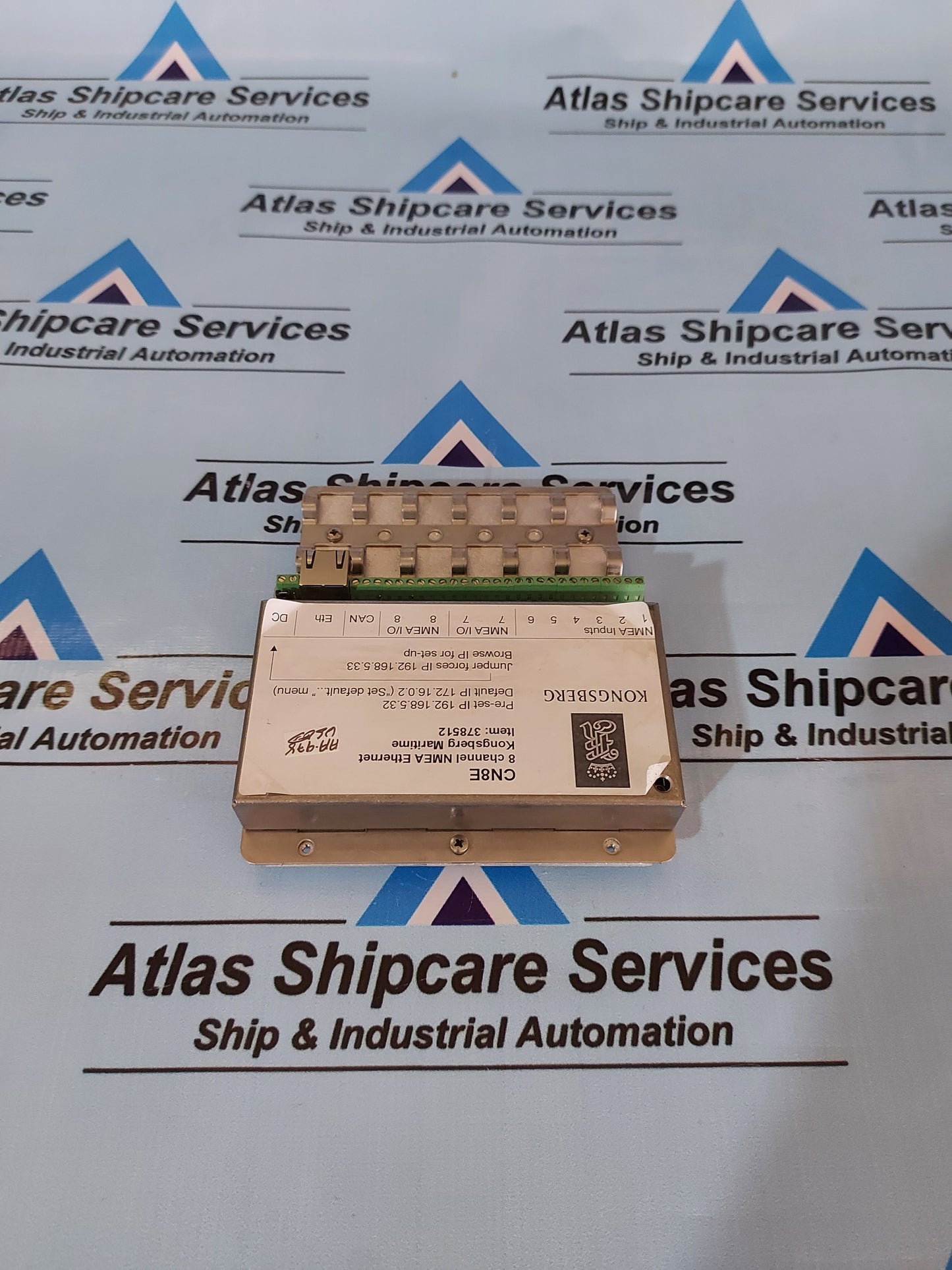 KONGSBERG CN8E 8 CHANNEL NMEA ETHERNET MODULE