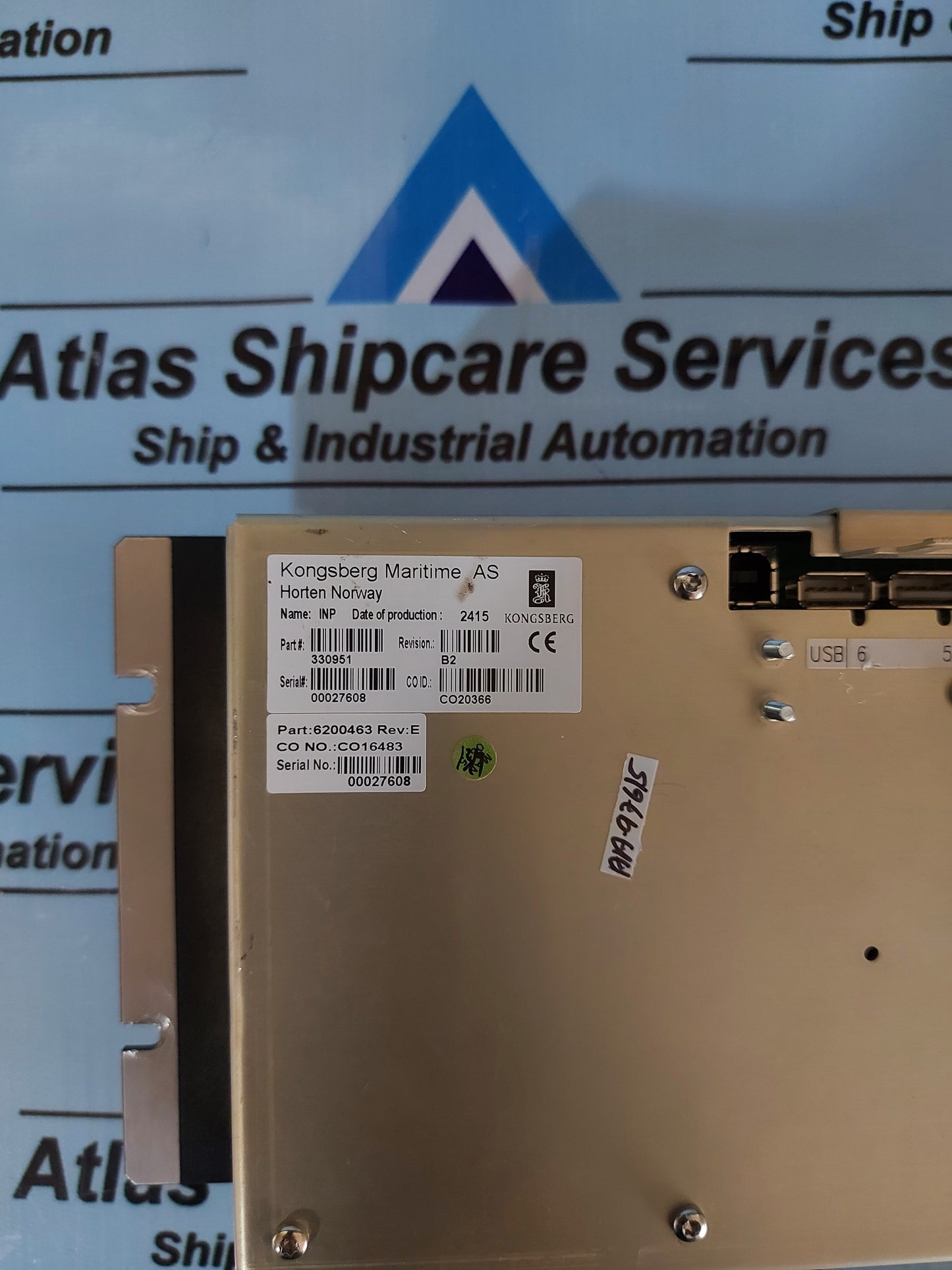 KONGSBERG INP 330951 CONTROLLER PANEL