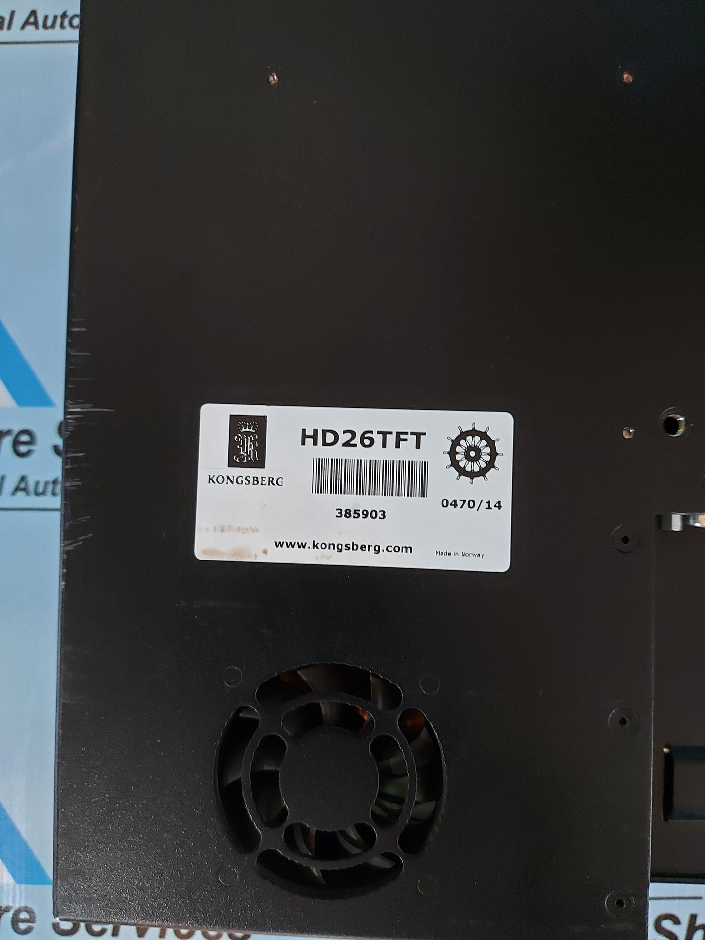 KONGSBERG ISIC MD 26 DISPLAY MODULE
