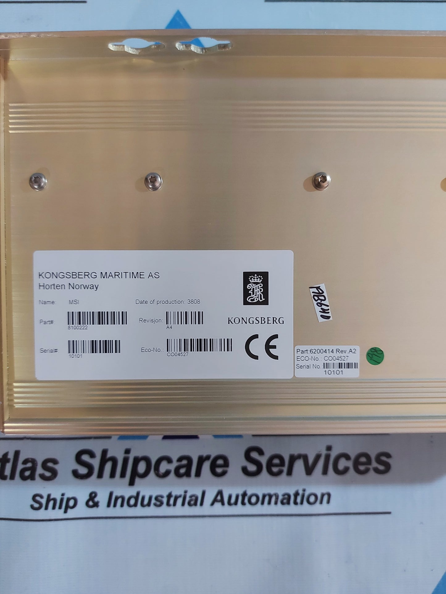 KONGSBERG MSI 8100222 MODULE REV.A4