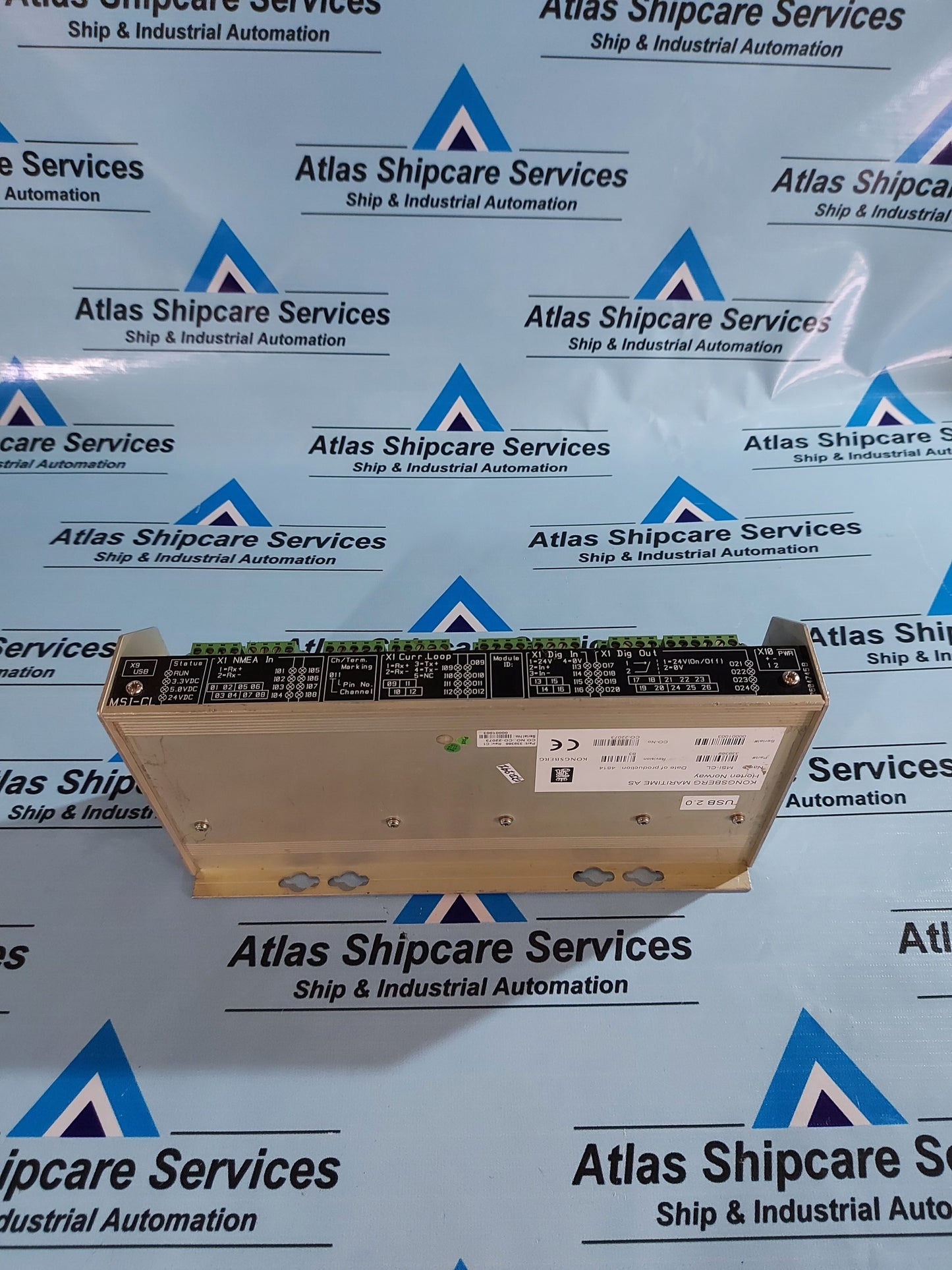 KONGSBERG MSI-CL MSI-CURRENT LOOP MODULE 339369 REV.B3