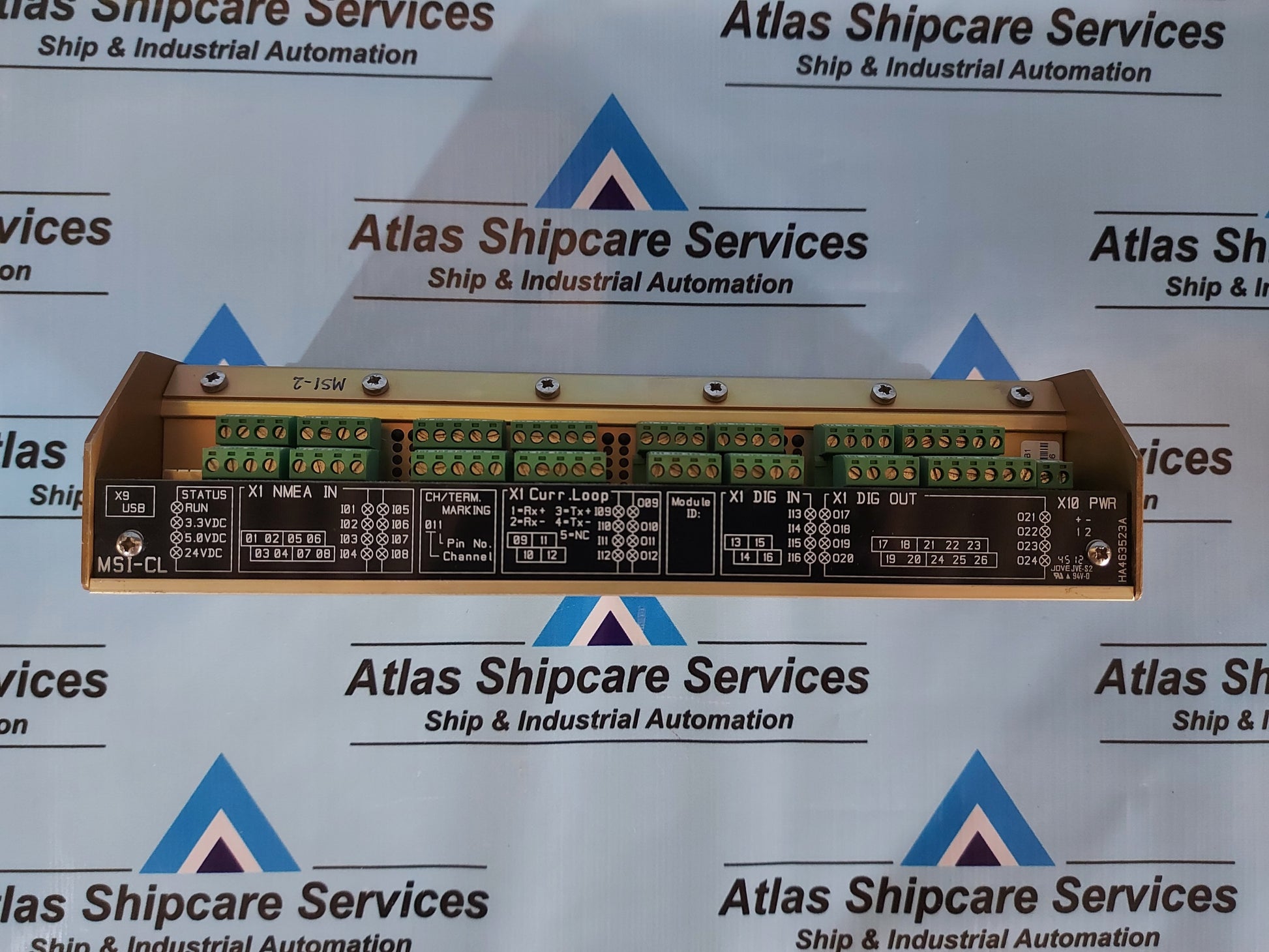 KONGSBERG MSI-CL MSI-CURRENT LOOP MODULE 339369 REV.B1