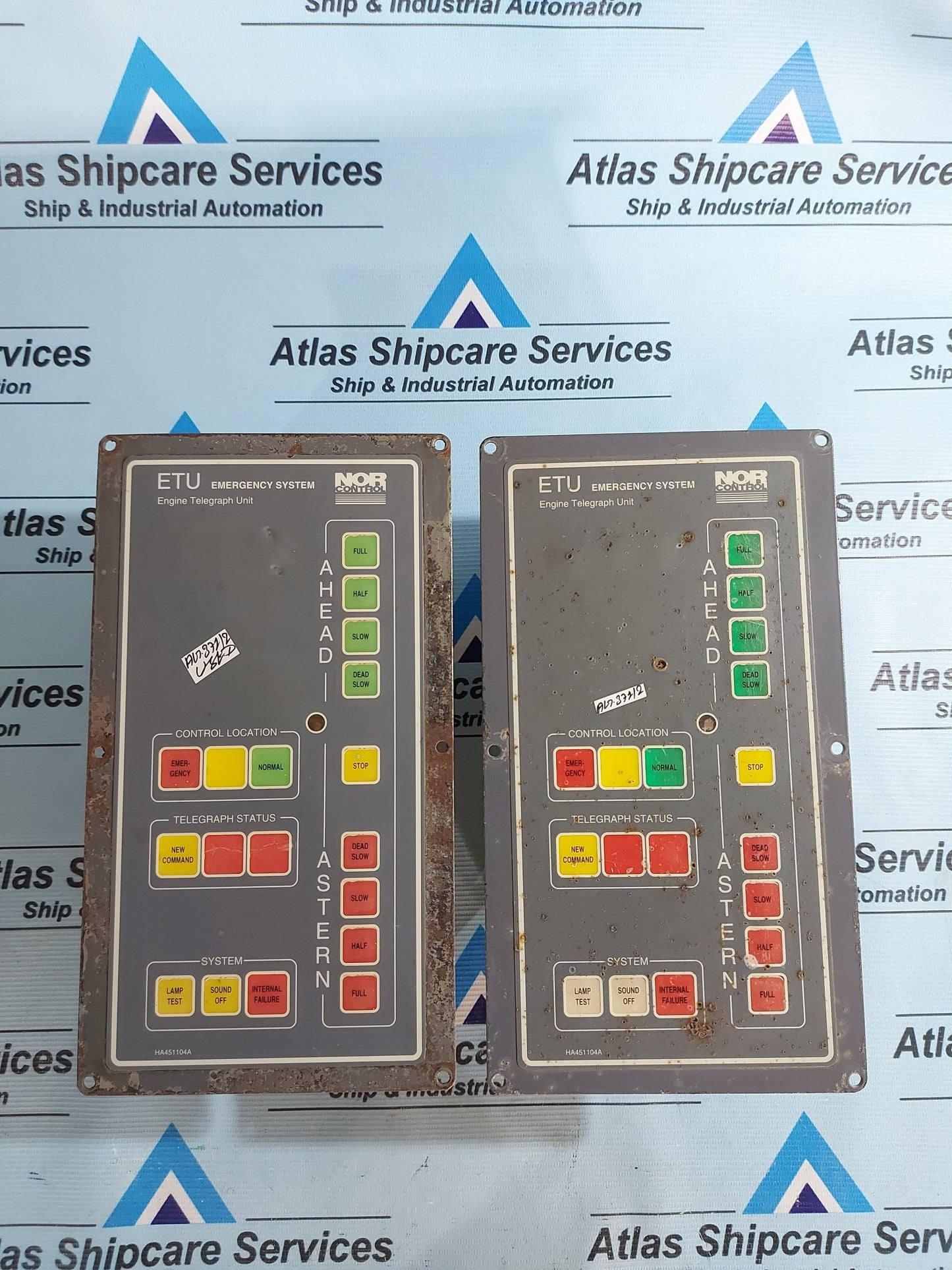 KONGSBERG NORCONTROL ETU 002 ENGINE TELEGRAPH UNIT AG371