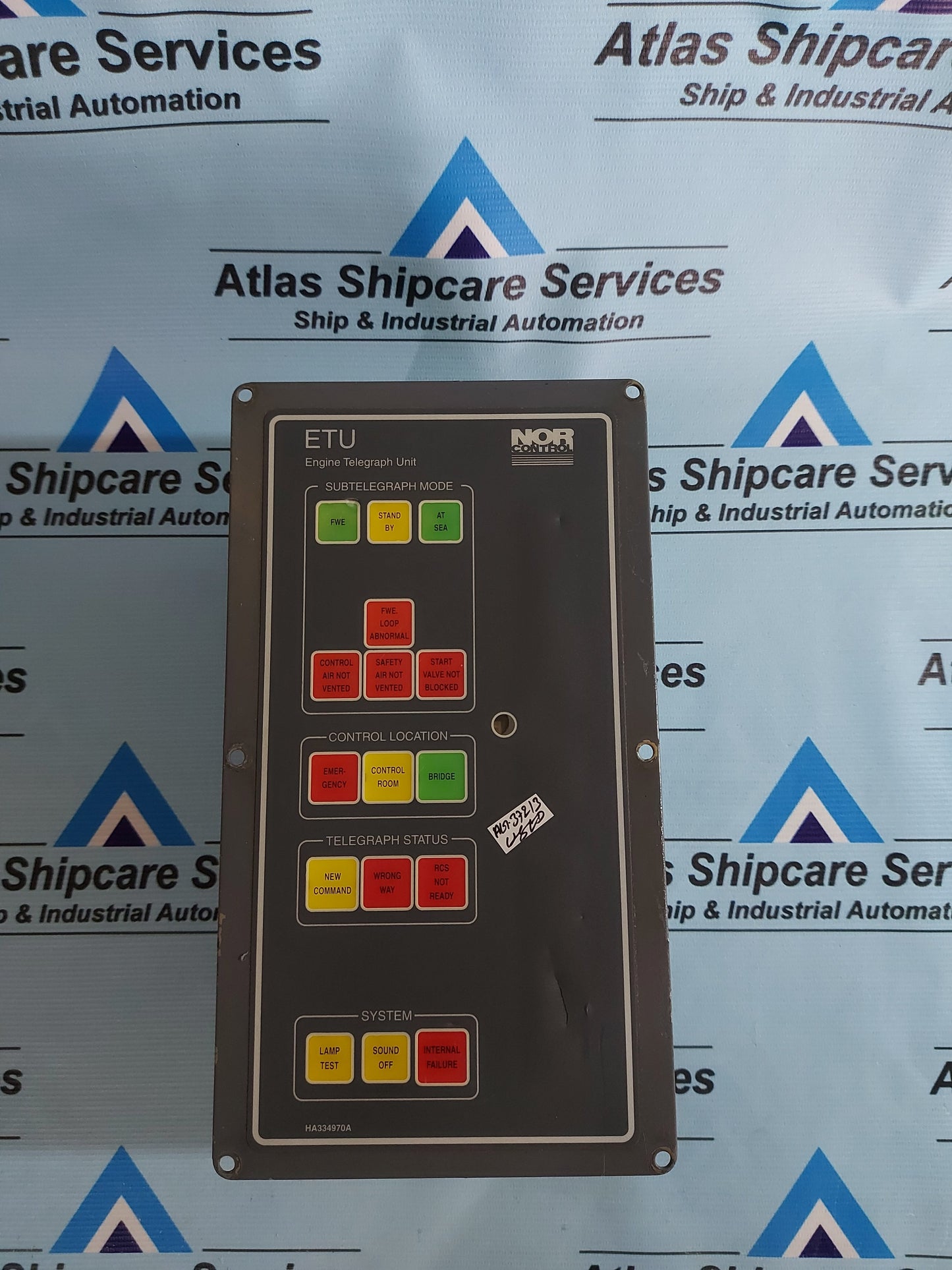 KONGSBERG NORCONTROL ETU 004 ENGINE TELEGRAPH UNIT AG372