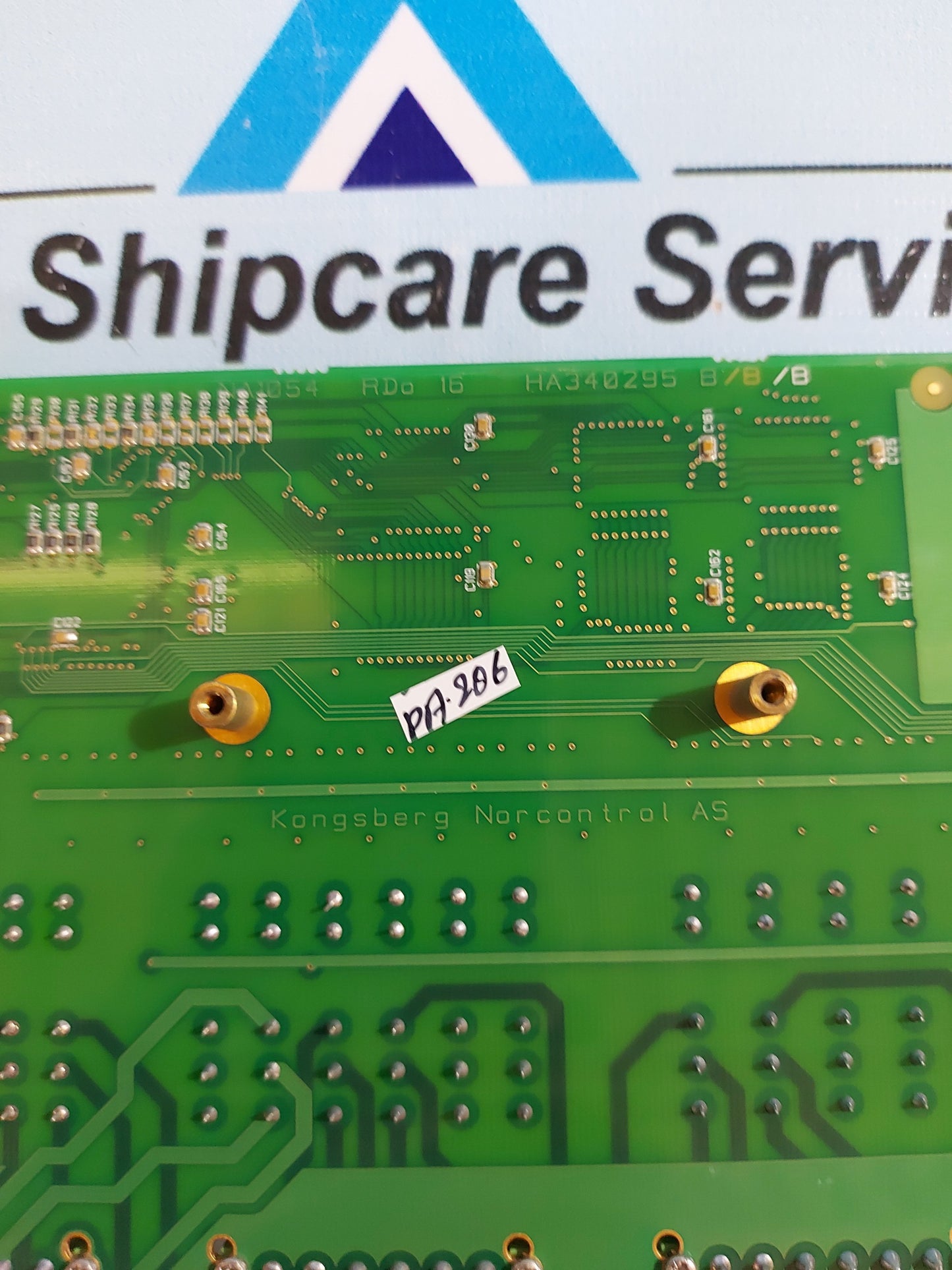 KONGSBERG NORCONTROL NA1054 RDo 16 PCB CIRCUIT BOARD