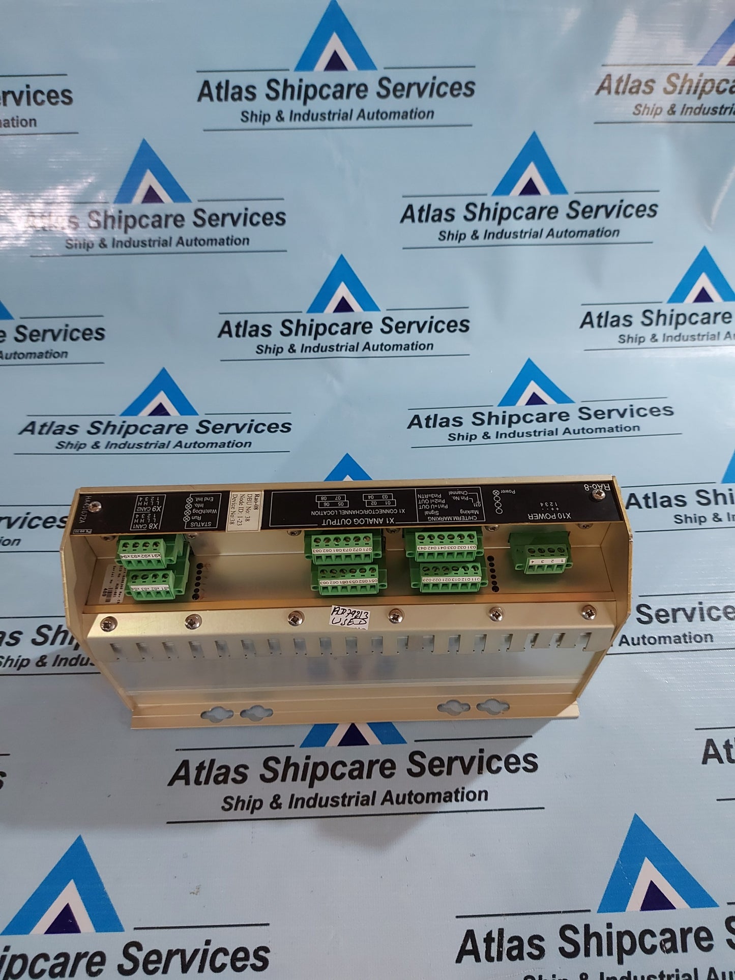 KONGSBERG RAo-8 8100153 REMOTE ANALOG OUTPUT MODULE REV.C5