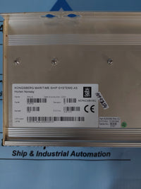 KONGSBERG RAO-8 8100153 REMOTE ANALOG OUTPUT MODULE REV.E1