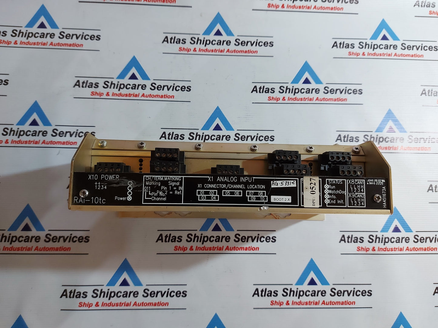 KONGSBERG RAi-10tc REMOTE ANALOG INPUT 8100161 AG573