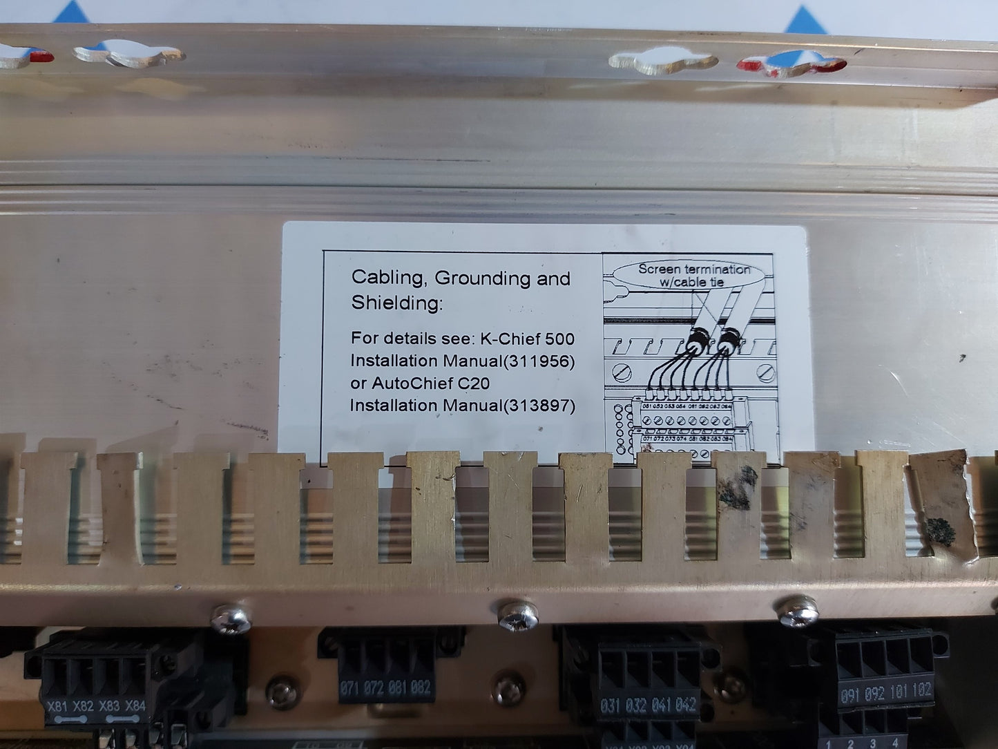 KONGSBERG RAi-10tc REMOTE ANALOG INPUT 8100161 AG573