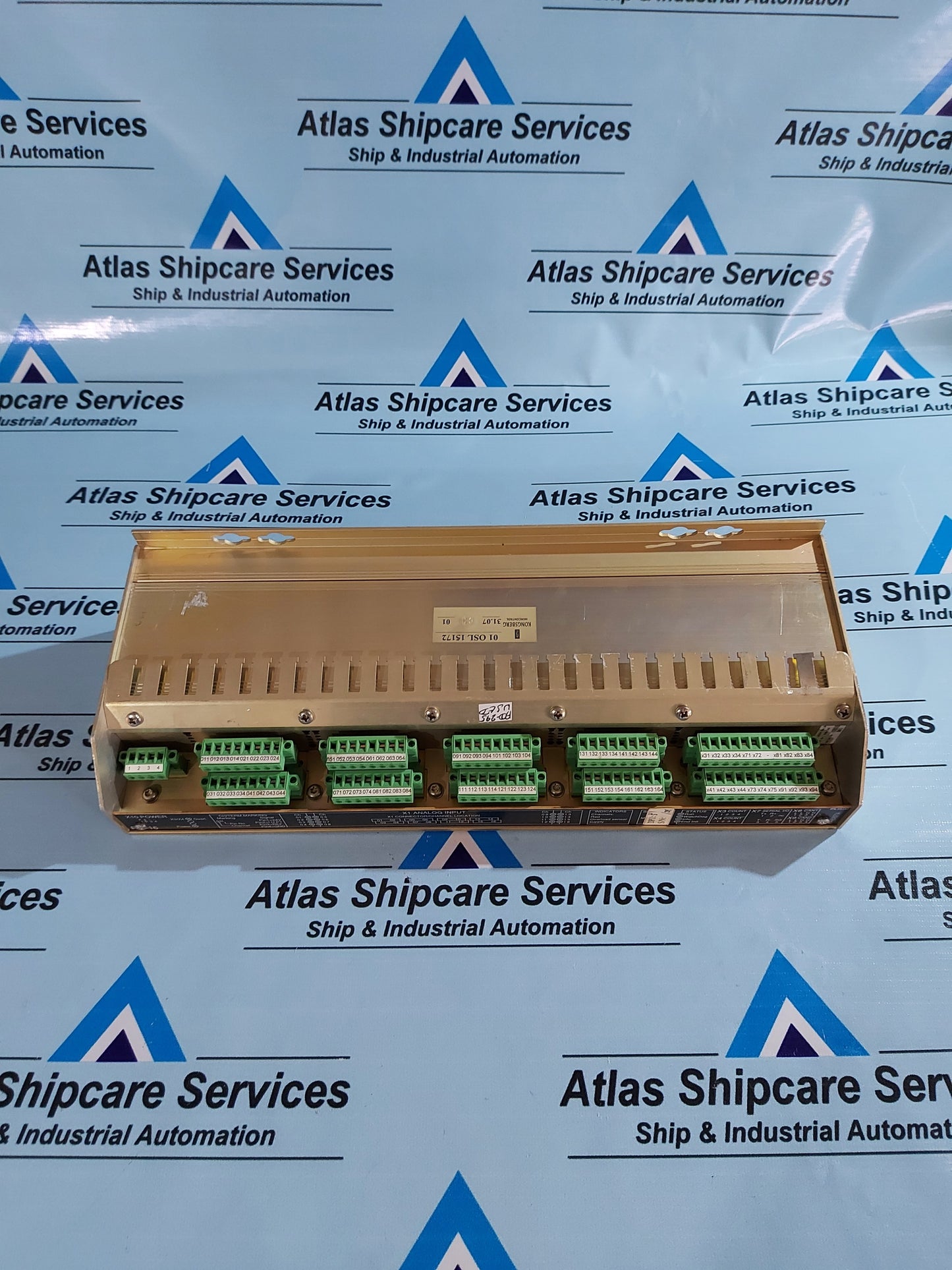 KONGSBERG RAi-16 8100148 REMOTE ANALOG INPUT MODULE REV.B42