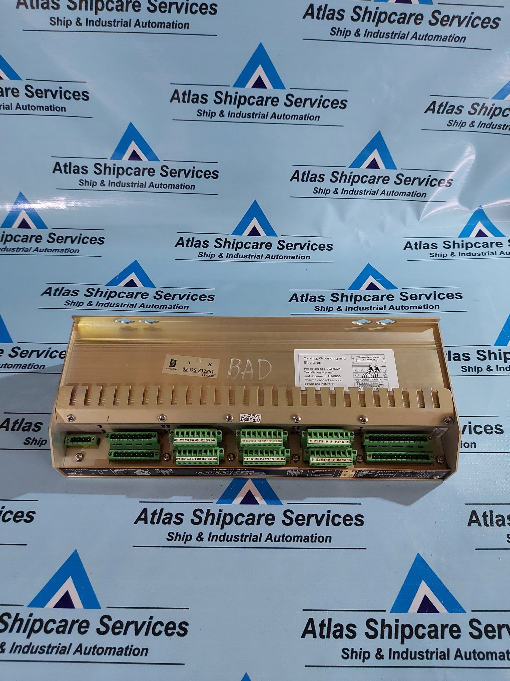 KONGSBERG RAi-16 8100148 REMOTE DIGITAL INPUT MODULE REV.D9 KONGSBERG RAi-16 8100148 REMOTE DIGITAL INPUT MODULE REV.D9