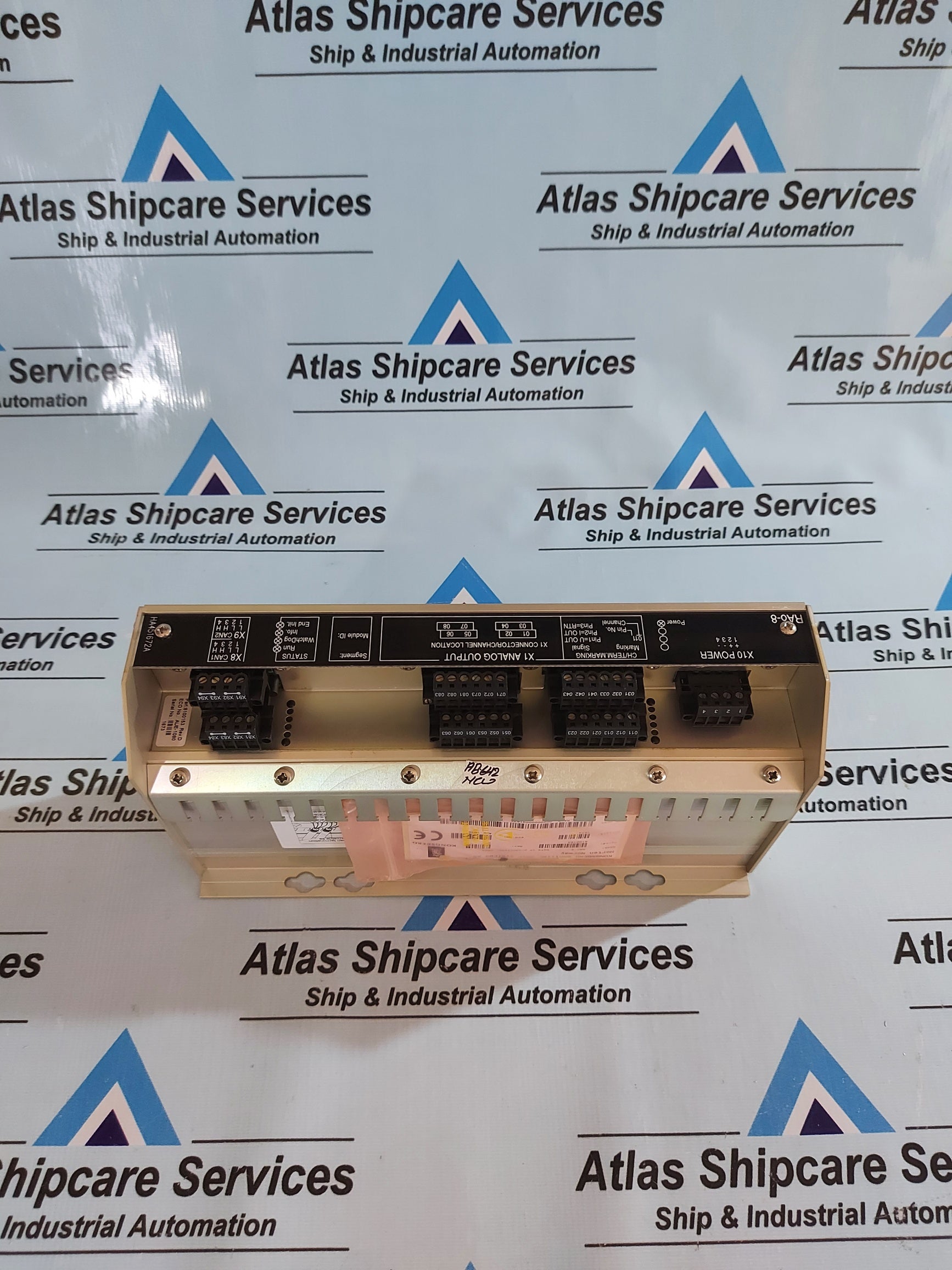 KONGSBERG RAo-8 8100153 REMOTE ANALOG OUTPUT MODULE REV.D