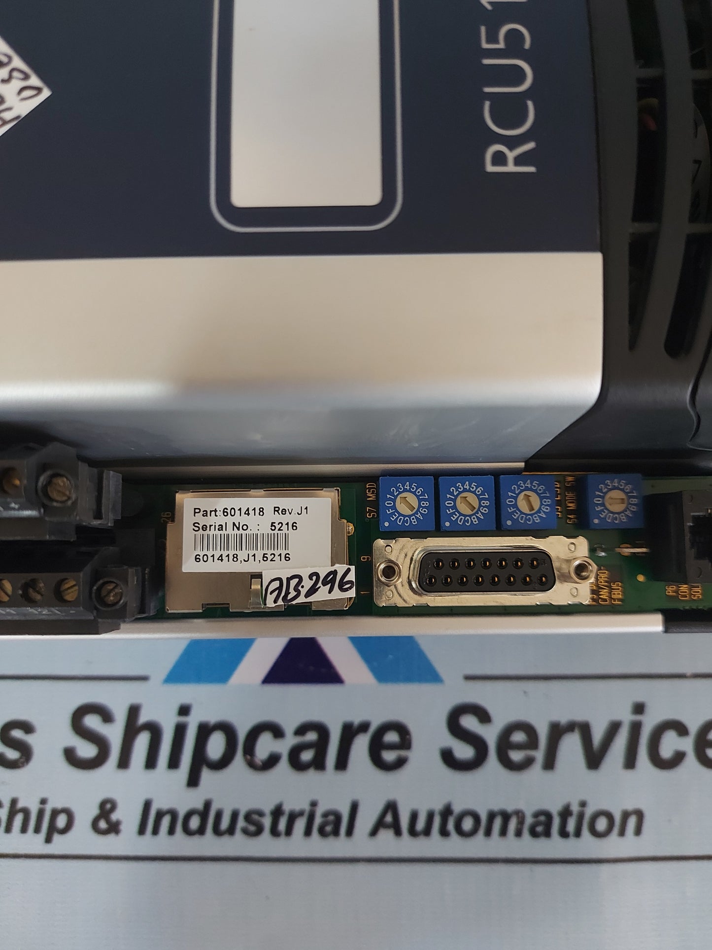 KONGSBERG RCU510 REMOTE CONTROLLER UNIT 601418 REV.J1