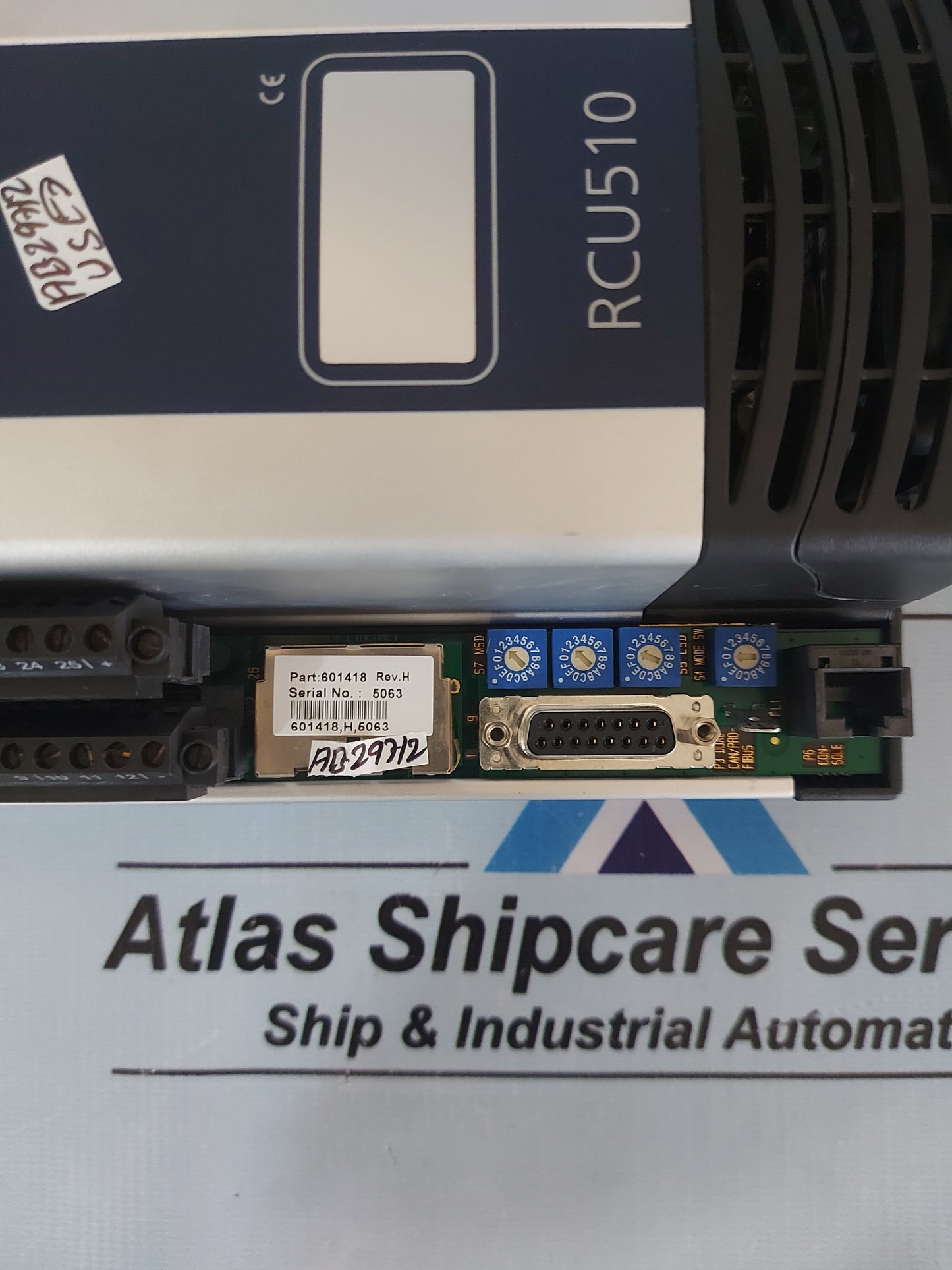 KONGSBERG RCU510 REMOTE CONTROLLER UNIT 601418 REV.H