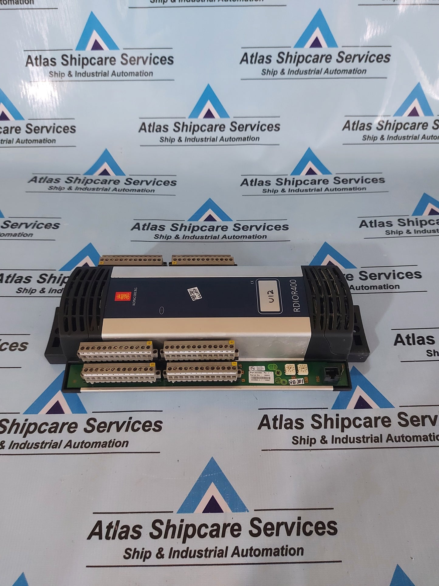 KONGSBERG RDIOR400 REMOTE INPUT/OUTPUT MODULE 600950 REV.3.1.1