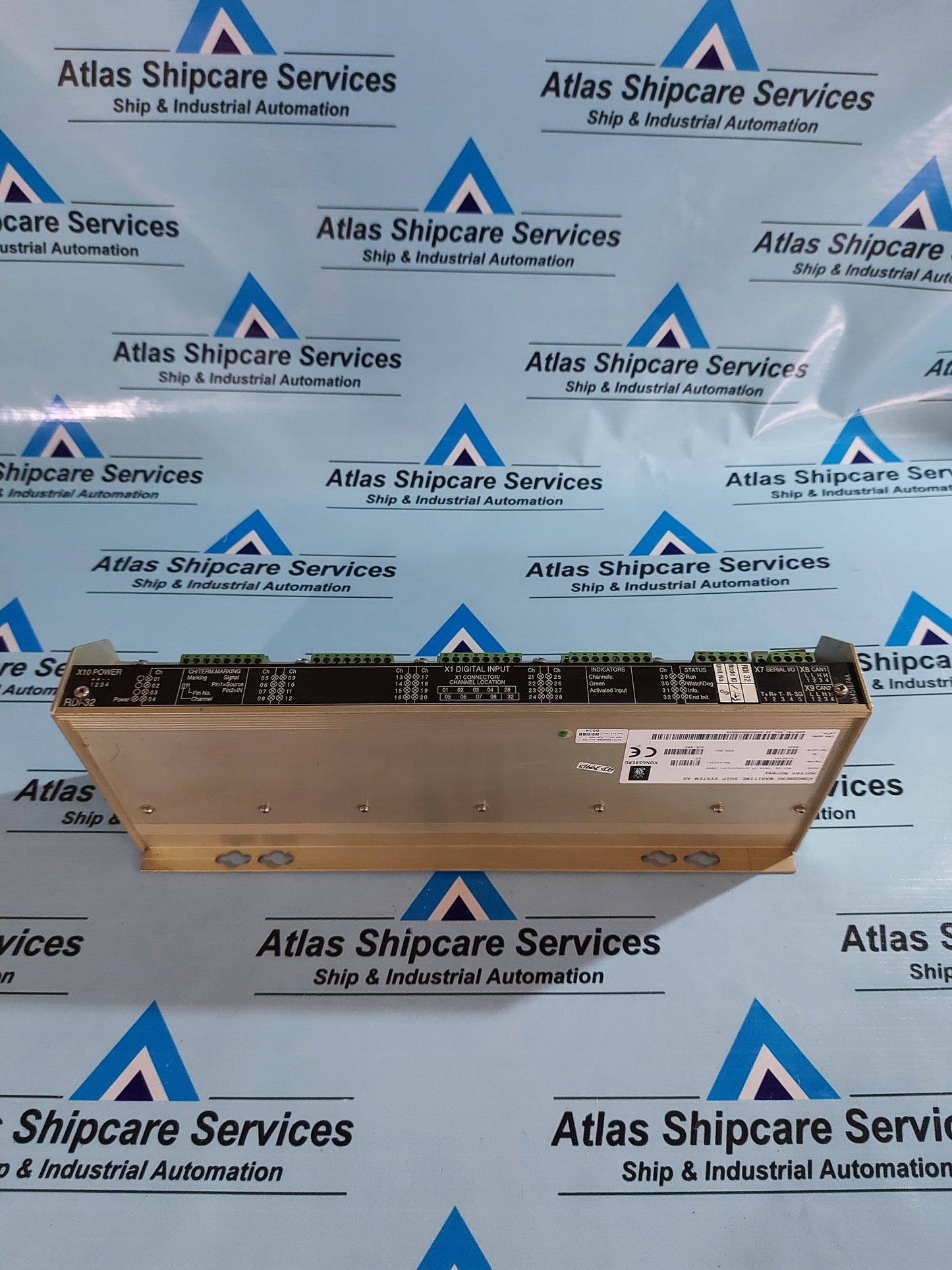 KONGSBERG RDi-32 8100154 REMOTE DIGITAL INPUT MODULE REV.E3