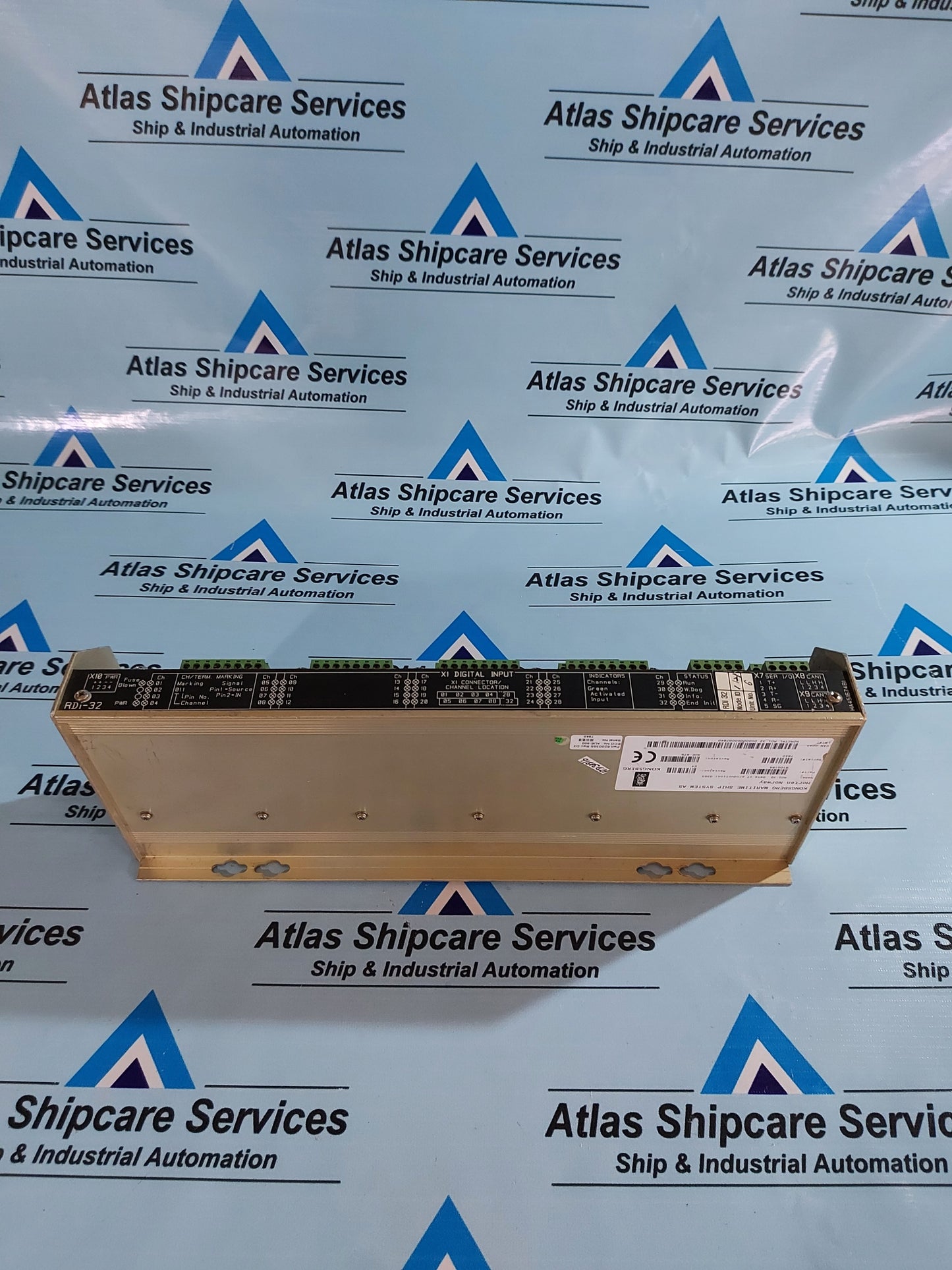 KONGSBERG RDi-32 8100154 REMOTE DIGITAL INPUT MODULE REV.E4