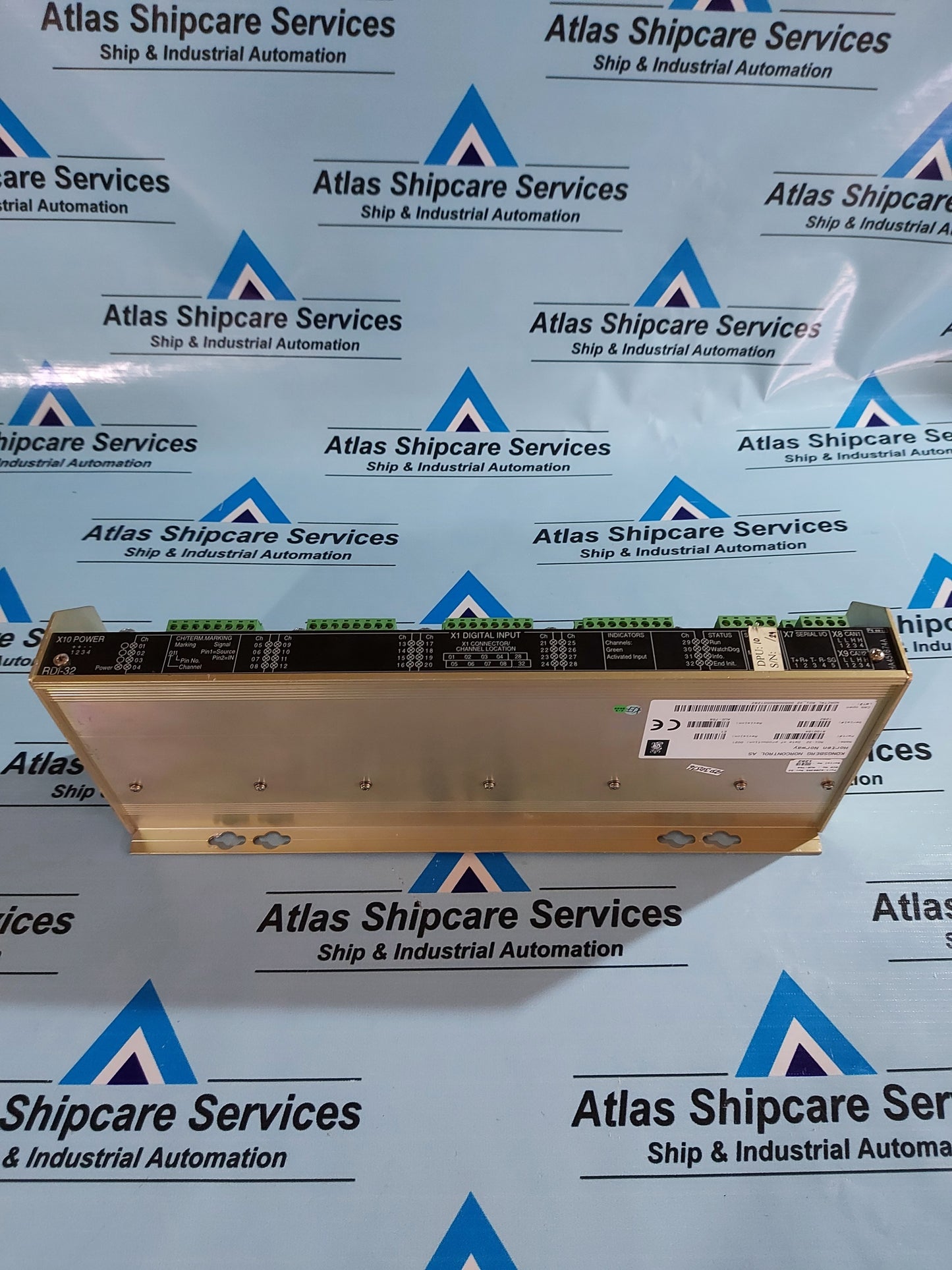 KONGSBERG RDi-32 8100154 REMOTE DIGITAL INPUT MODULE REV.E1