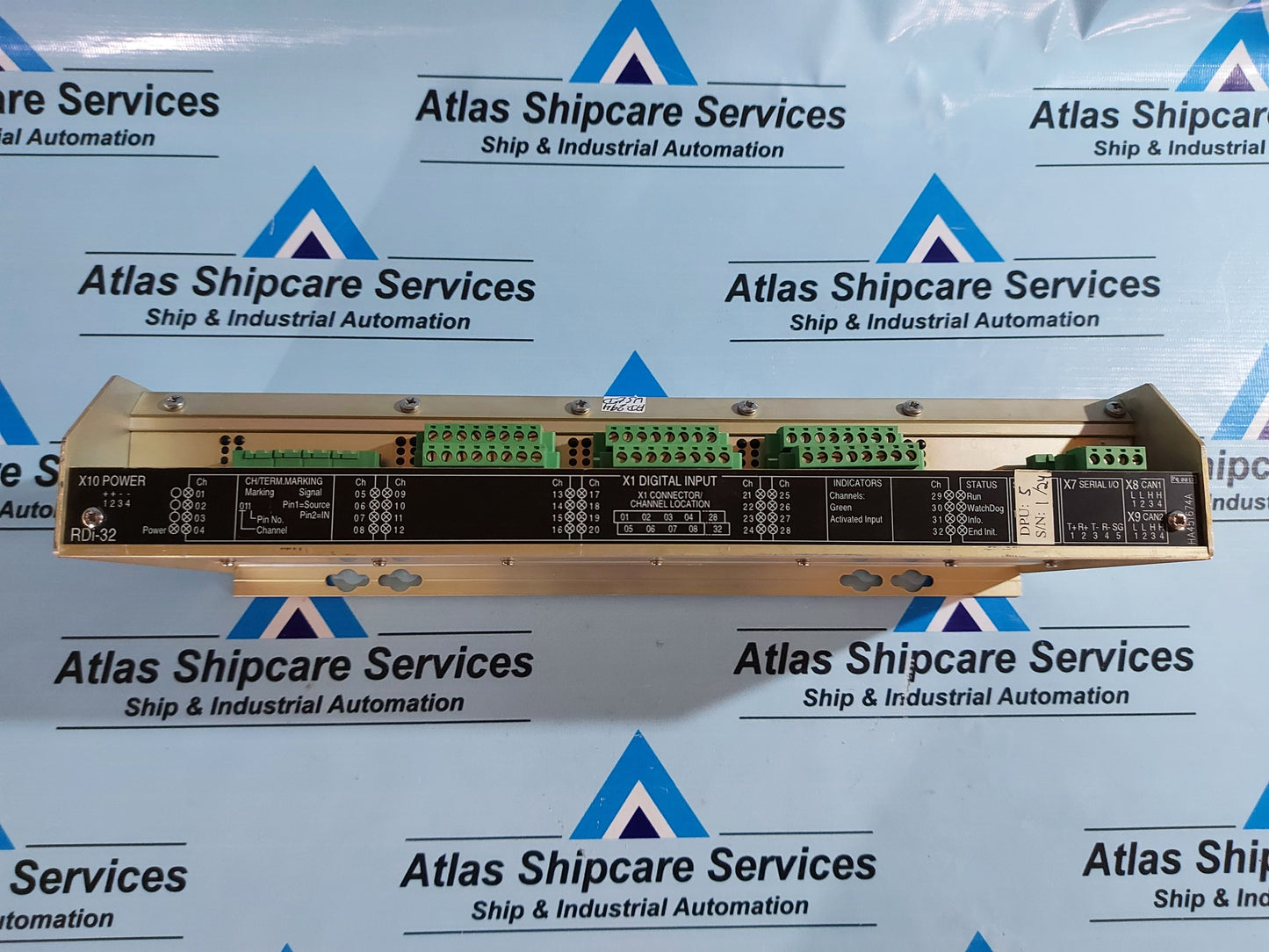 KONGSBERG RDi-32 8100154 REMOTE DIGITAL INPUT MODULE REV.E2