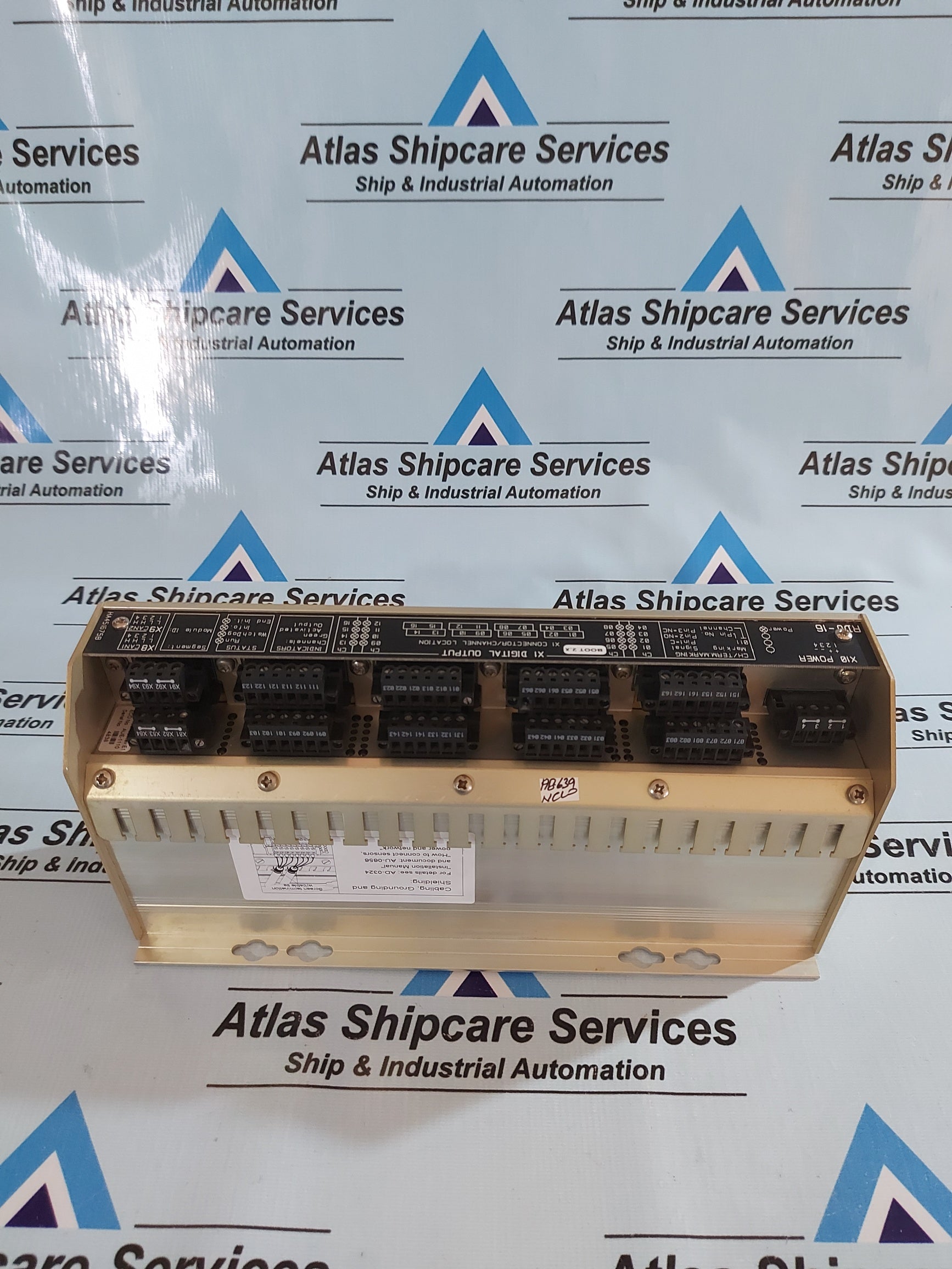 KONGSBERG RDo-16 8100155 REMOTE DIGITAL OUTPUT MODULE REV.E1