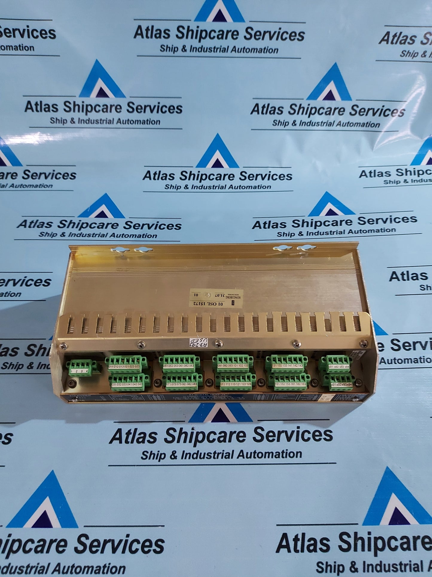 KONGSBERG RDo-16 8100155 REMOTE DIGITAL OUTPUT MODULE REV.C1