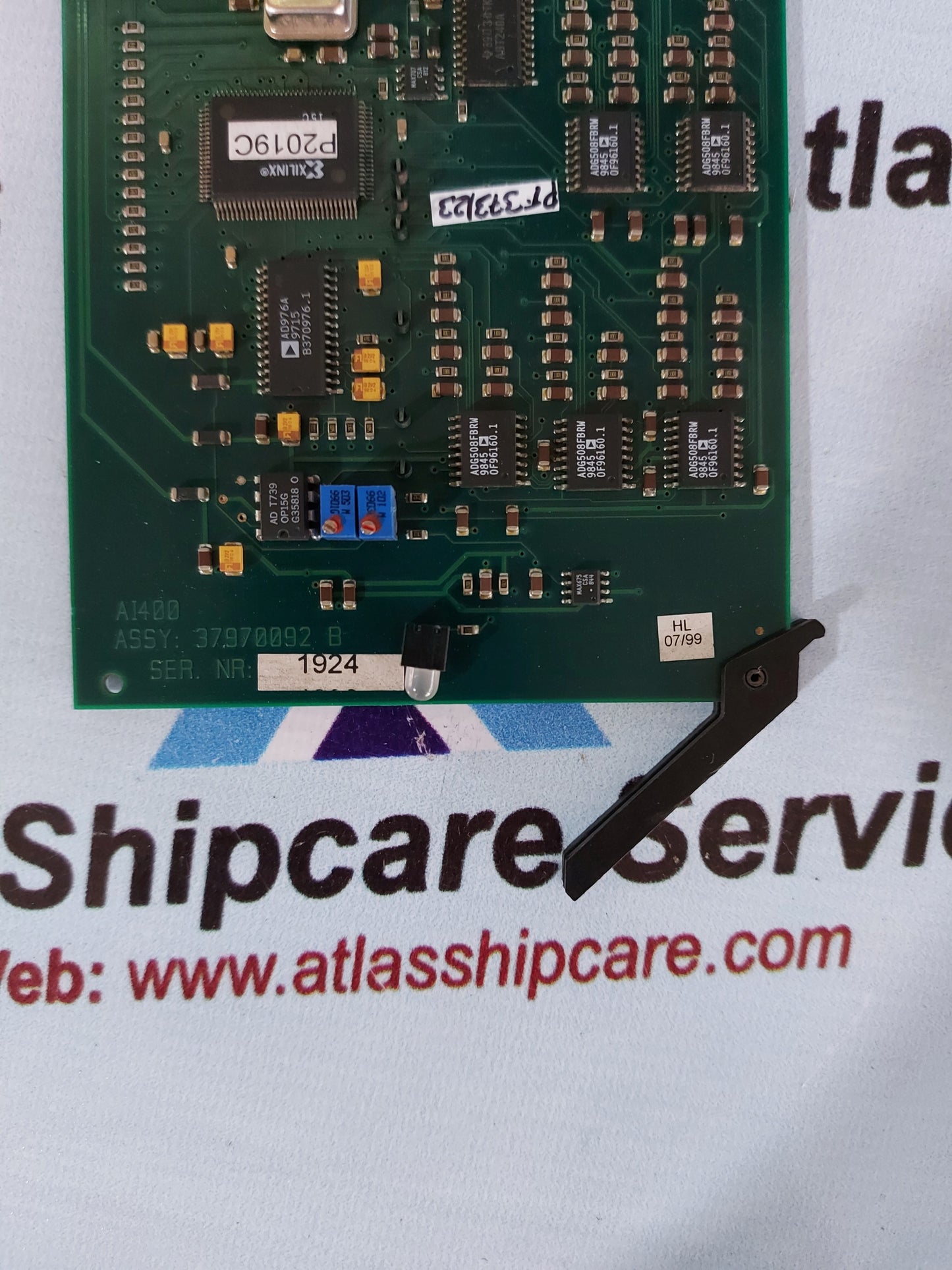 KONGSBERG SIMRAD AI400 ANALOG INPUT PCB CARD 37970092 B