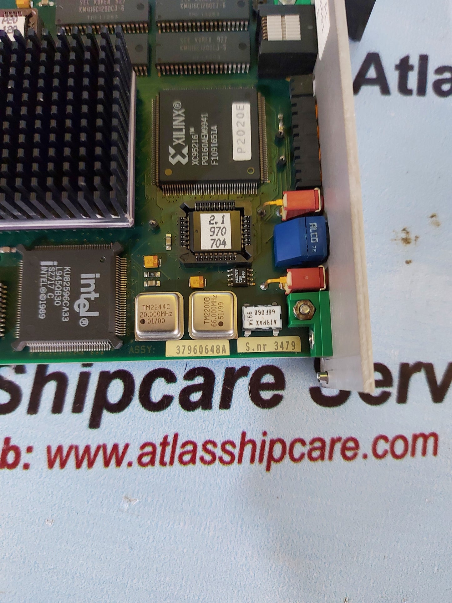 KONGSBERG SIMRAD SBC400 37960648A PCB INTERFACE CPU CARD