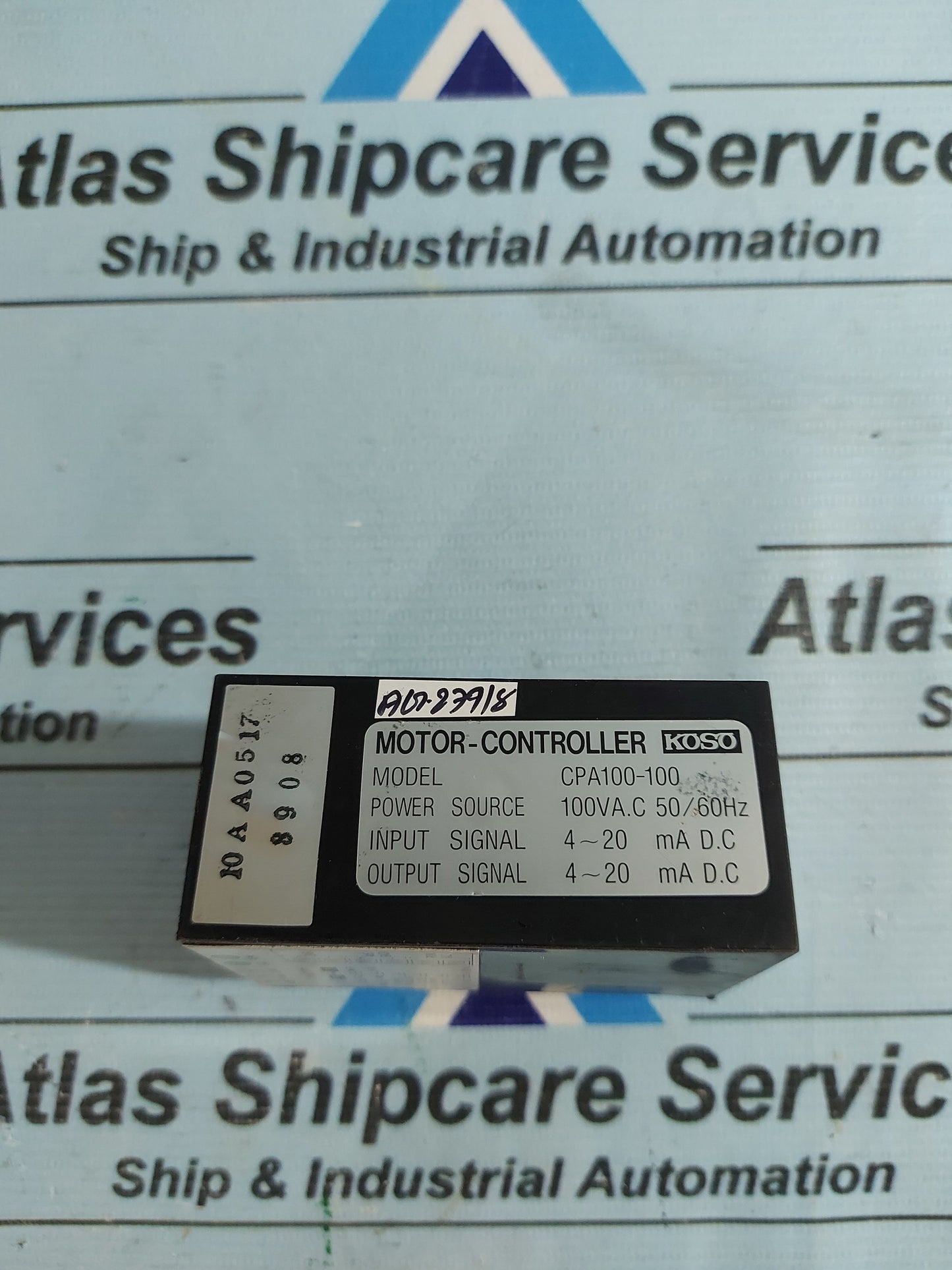 KOSO CPA100-100 MOTOR-CONTROLLER AG279