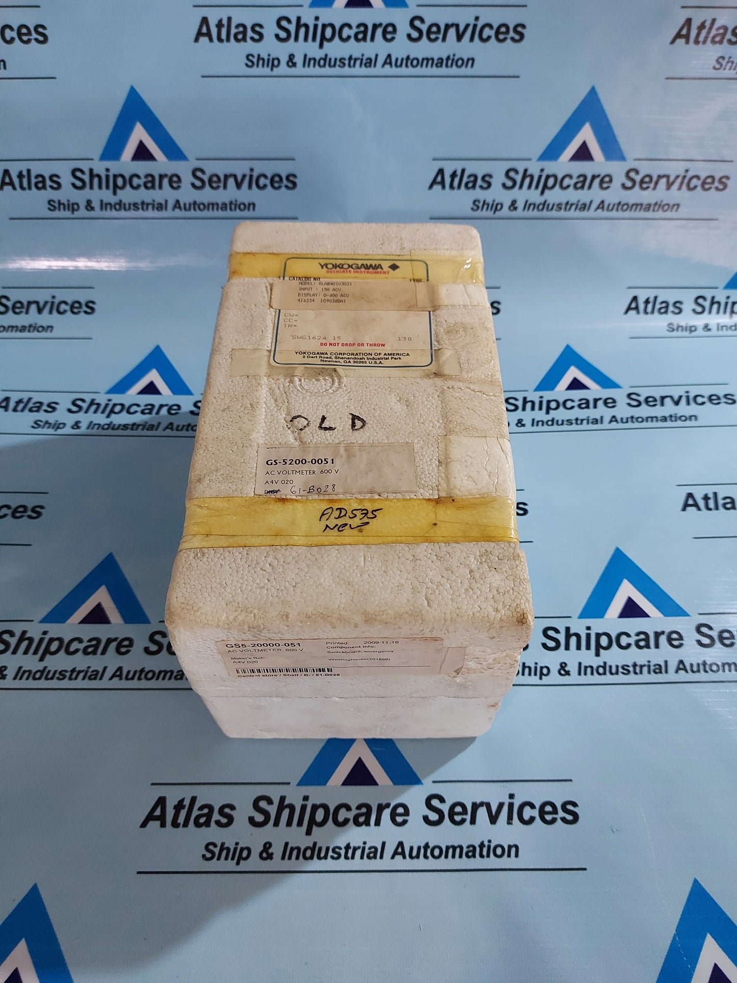 KRATOS AC VOLTMETER 600V A4V.020