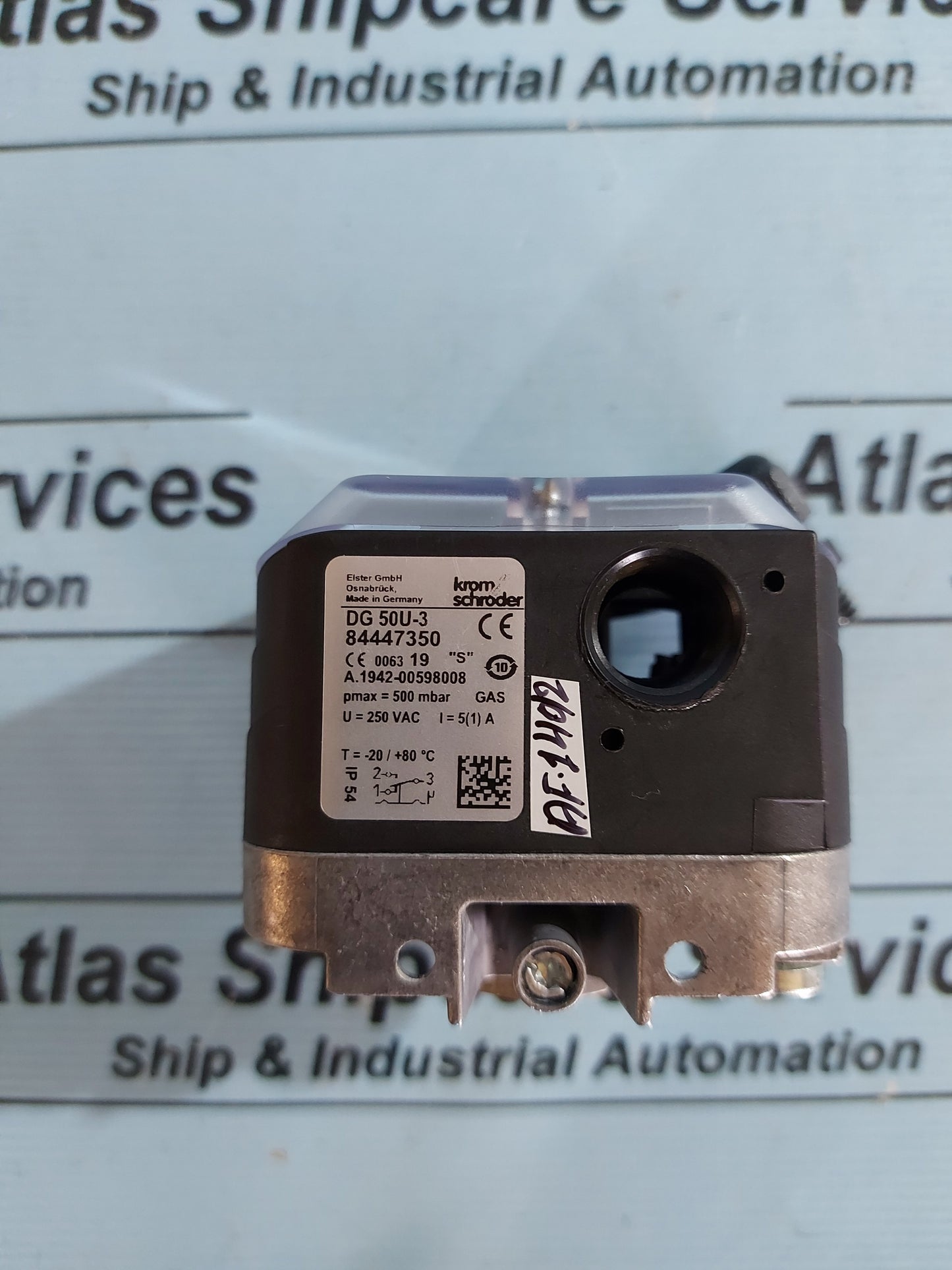 KROMSCHRODER DG50U-3 84447350 GAS PRESSURE SWITCH