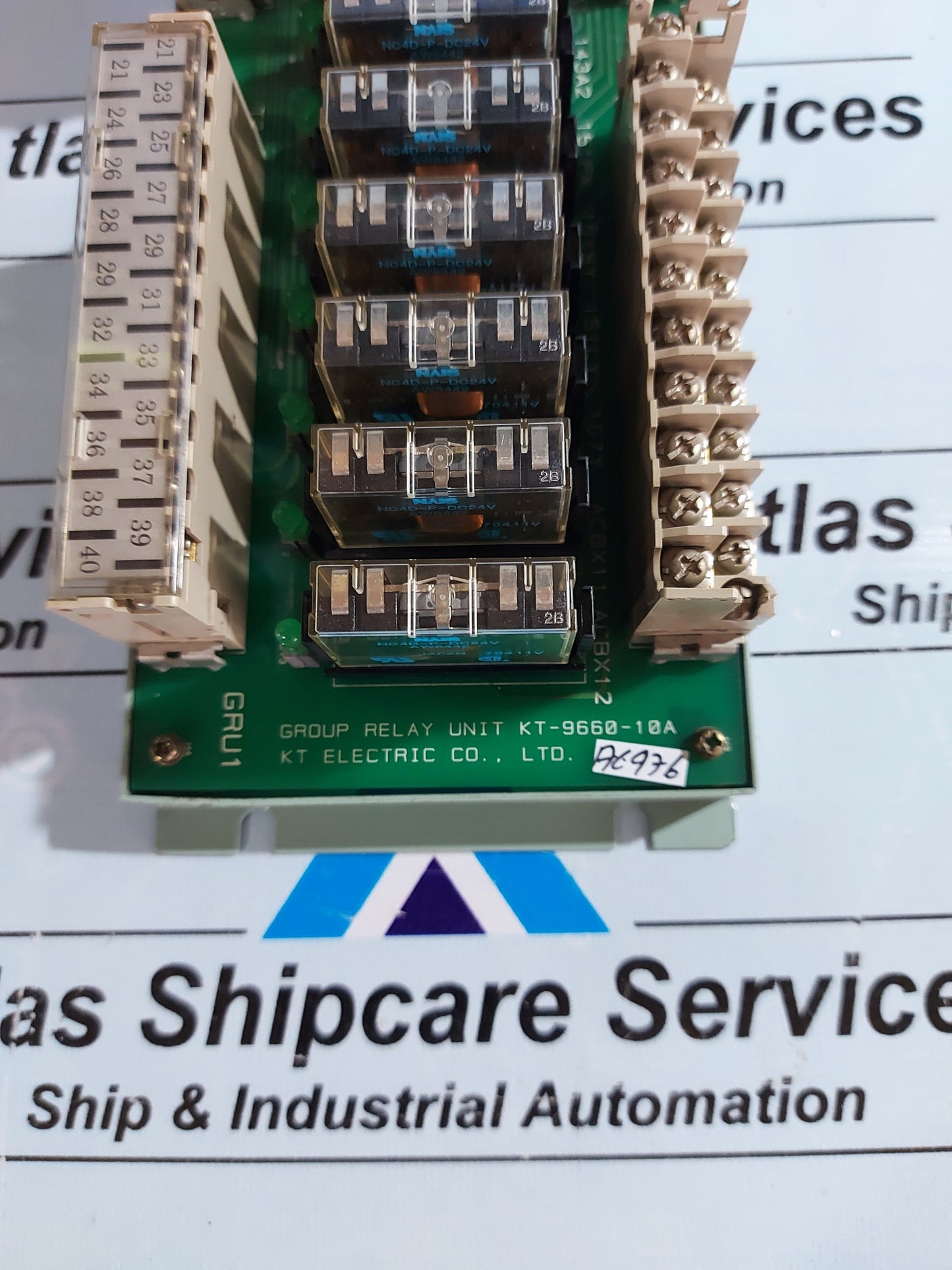 KT ELECTRIC KT-9660-10A GROUP RELAY UNIT