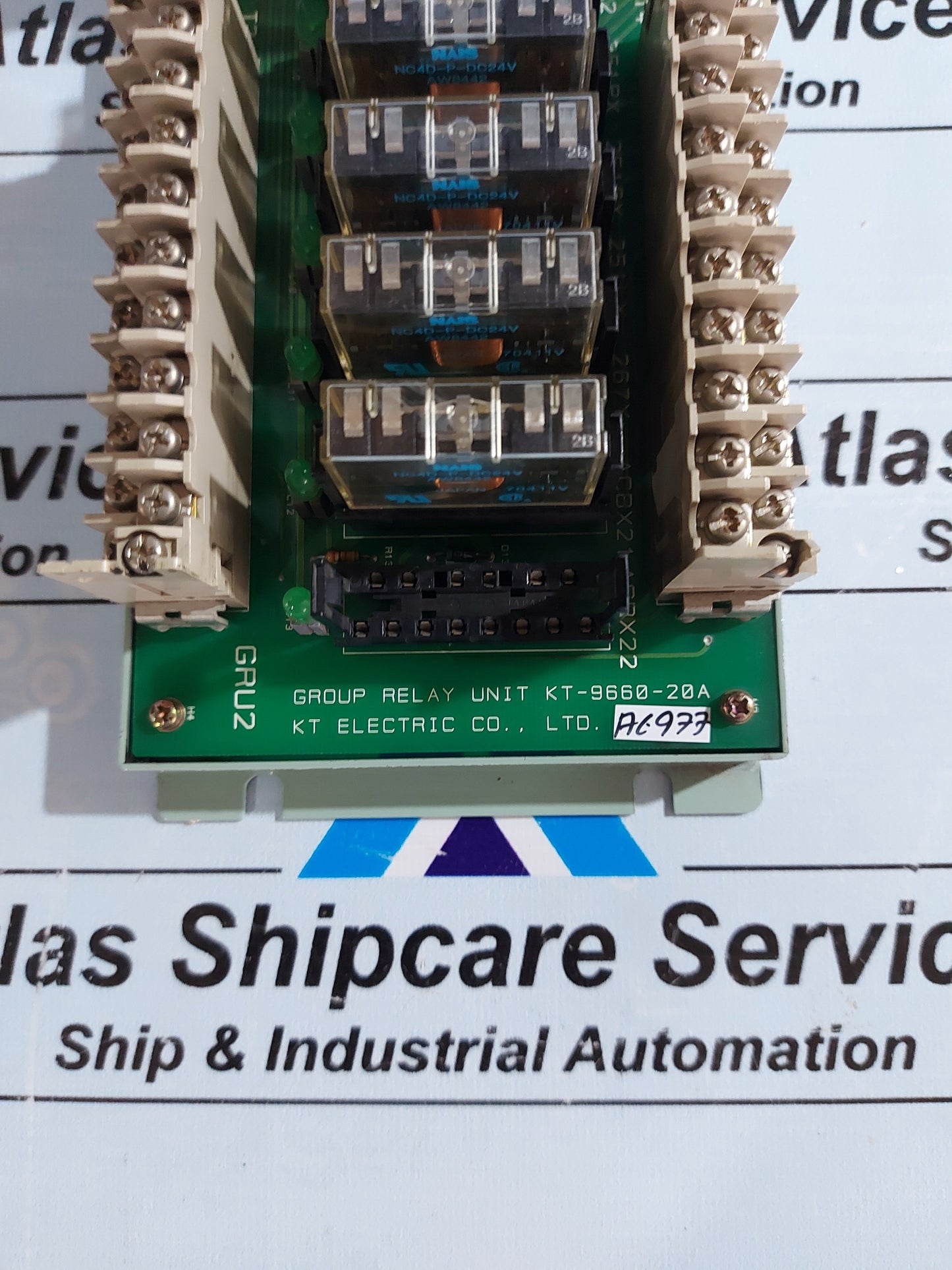 KT ELECTRIC KT-9660-20A GROUP RELAY UNIT