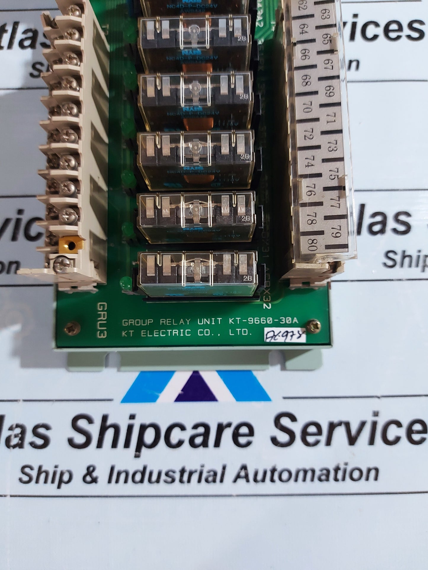 KT ELECTRIC KT-9660-30A GROUP RELAY UNIT