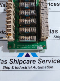 KT ELECTRIC KT-9660-30A GROUP RELAY UNIT
