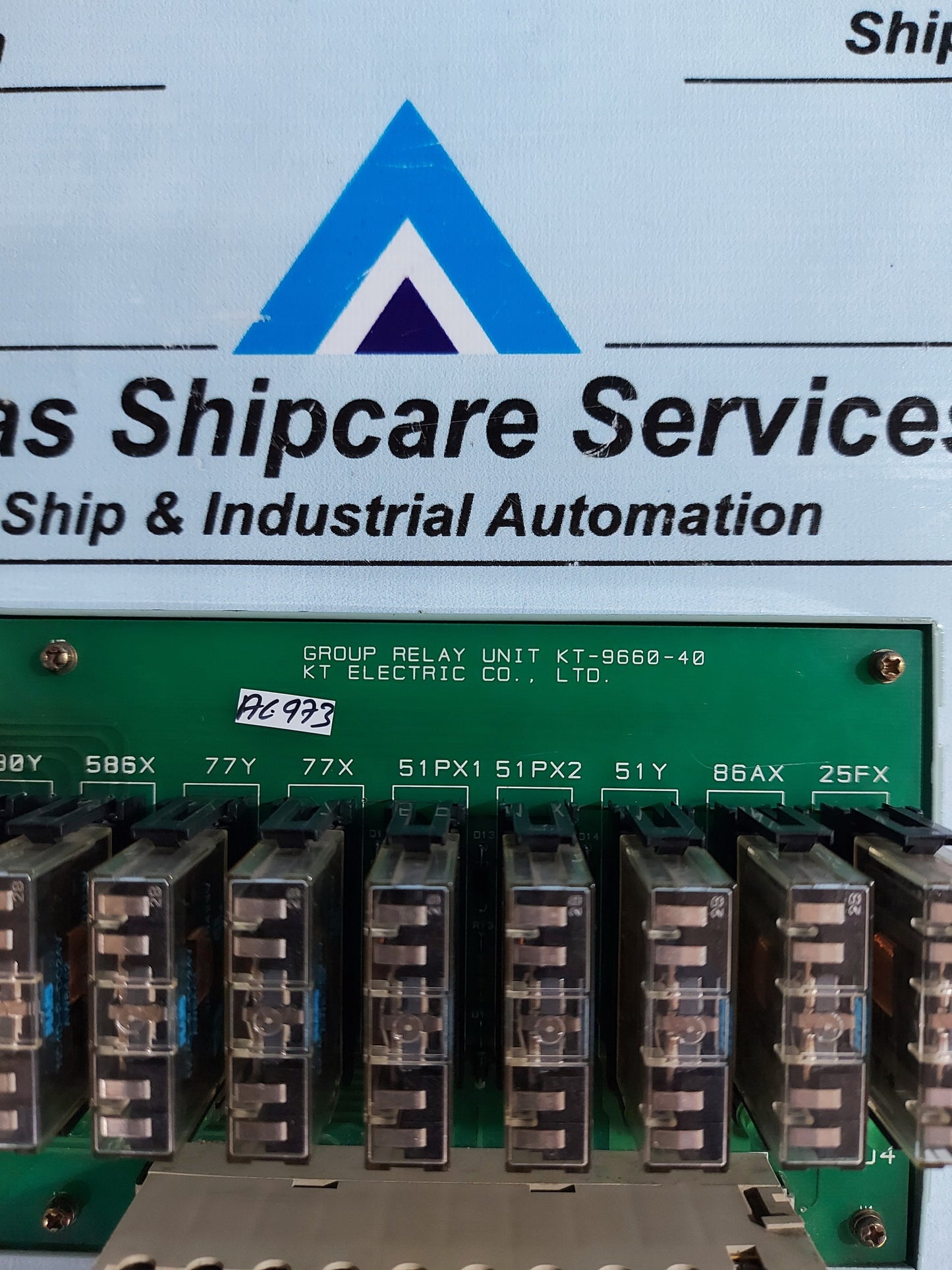 KT ELECTRIC KT-9660-40 GROUP RELAY UNIT