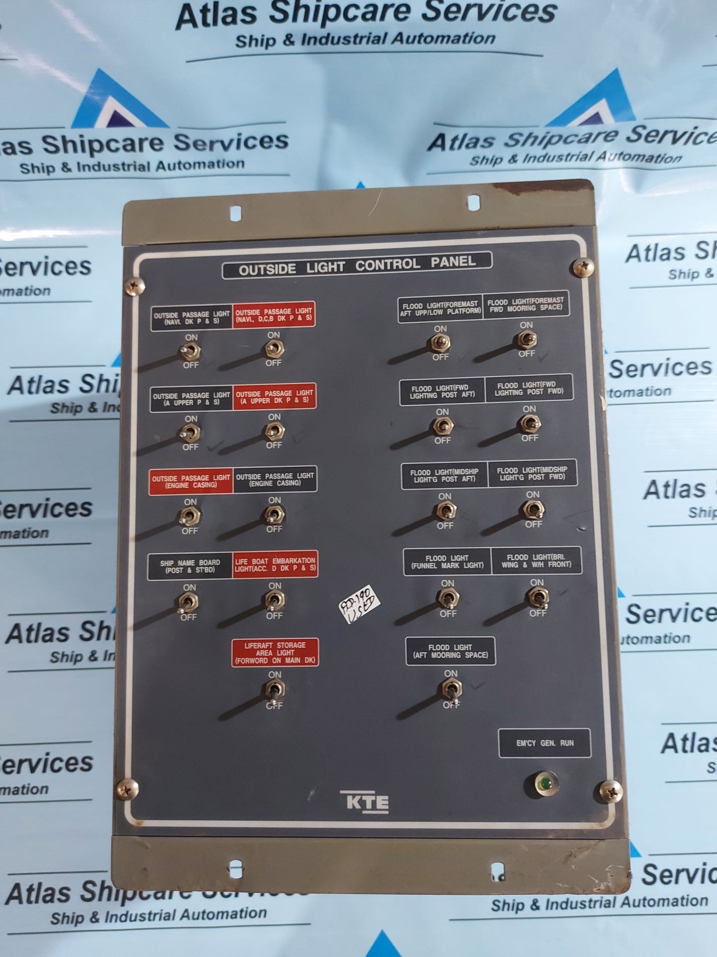 KT ELECTRIC KT-OLCP OUTSIDE LIGHT CONTROL PANEL