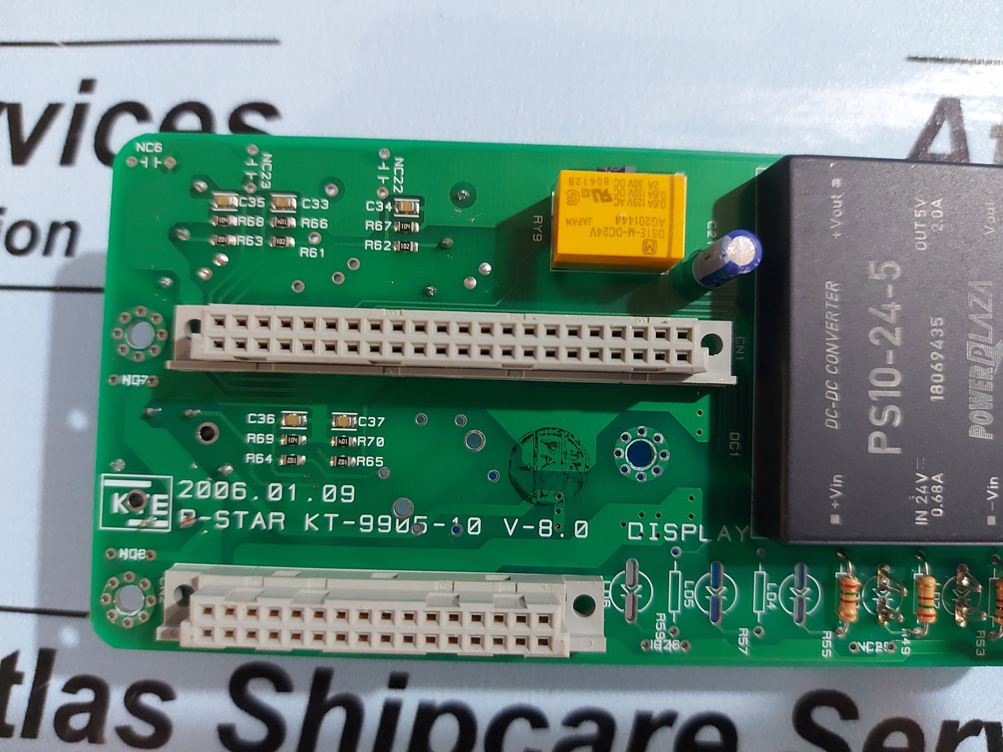 KTE P-STAR KT-9905-10 V-8.0 DISPLAY BOARD